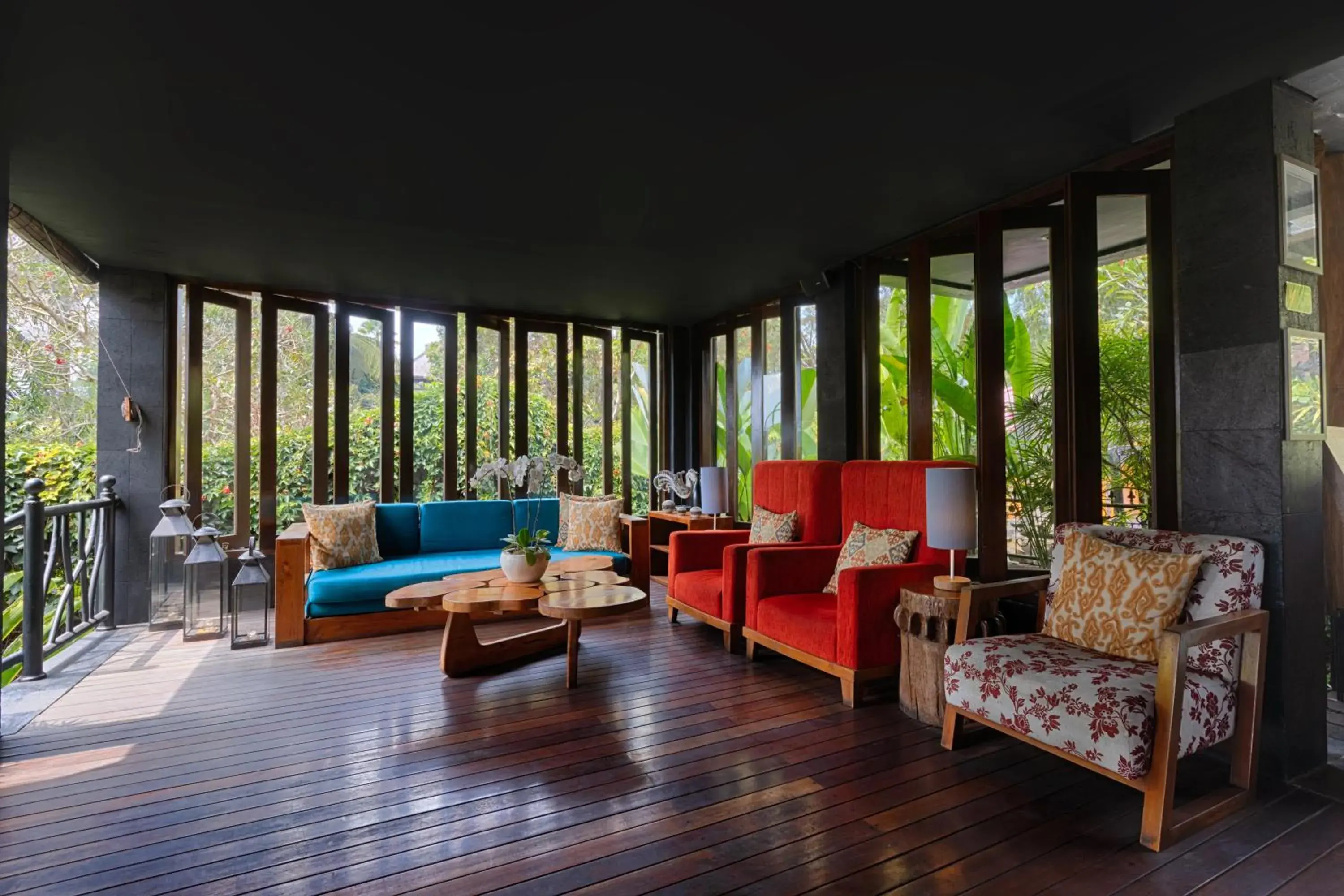 Lobby or reception, Seating Area in Black Penny Villas Ubud