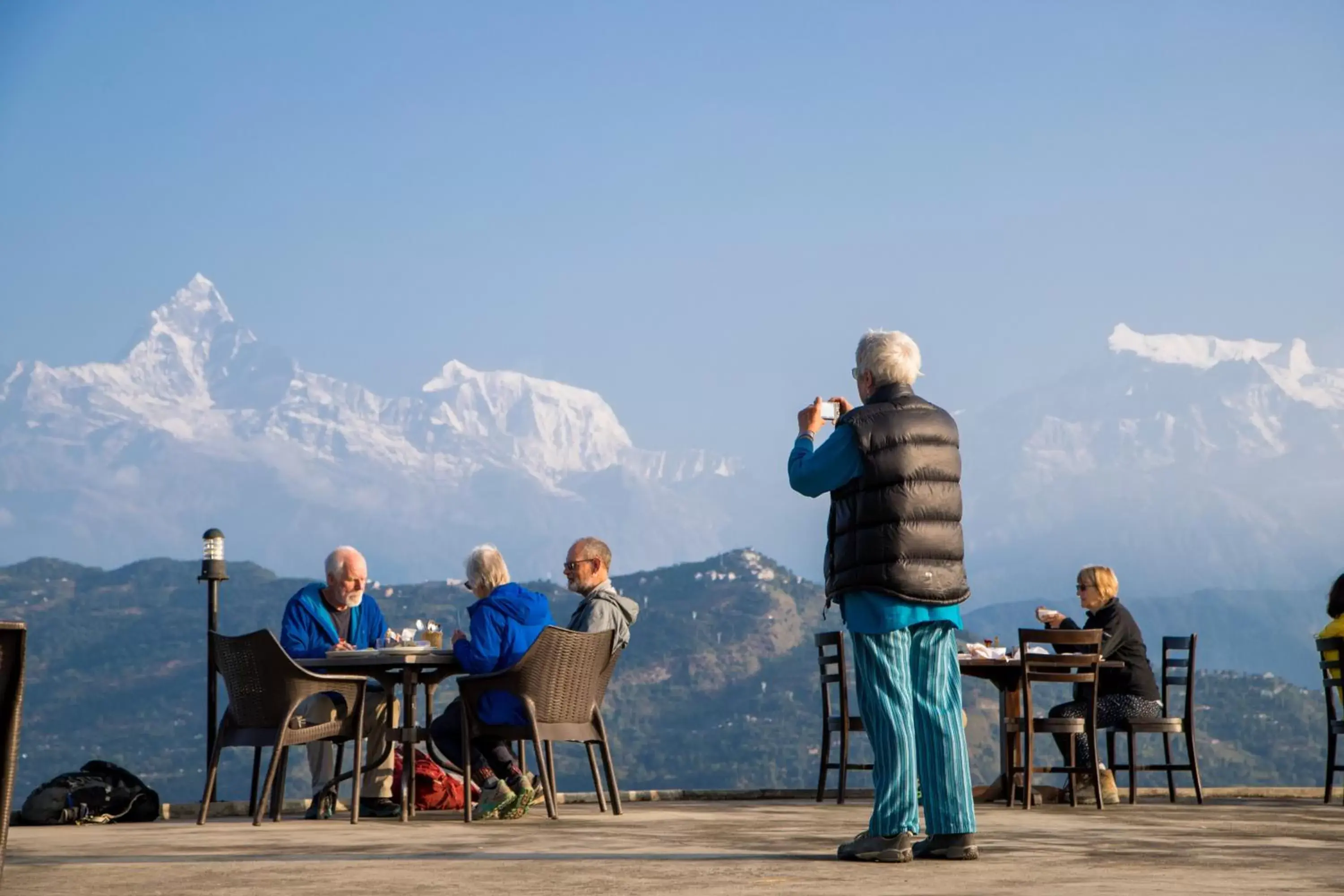 People in Raniban Retreat