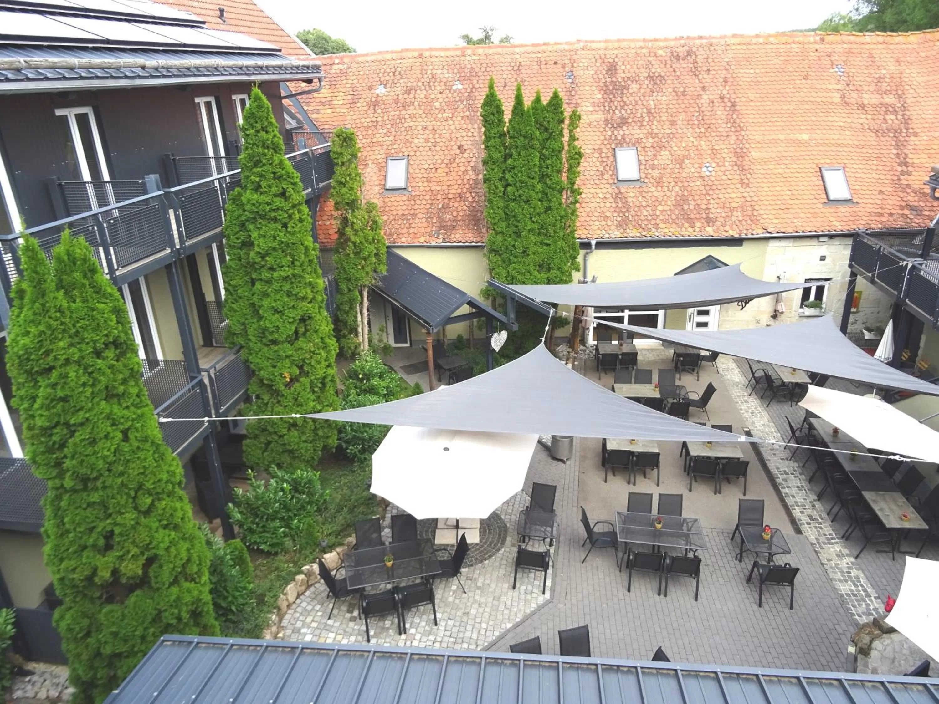 Patio in Eventhotel Ö - Cappuccino