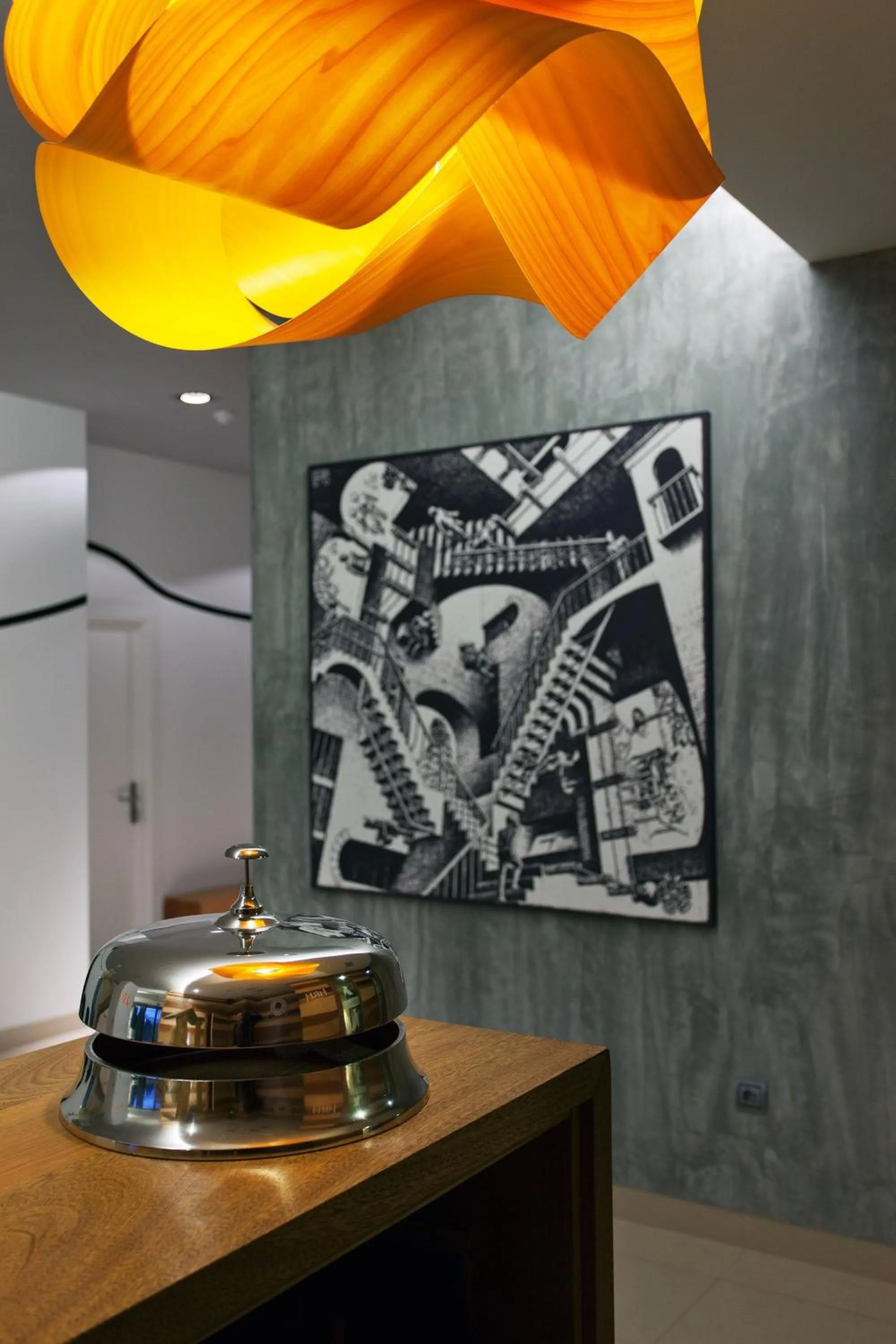 Lobby or reception in Hotel Río Hortega