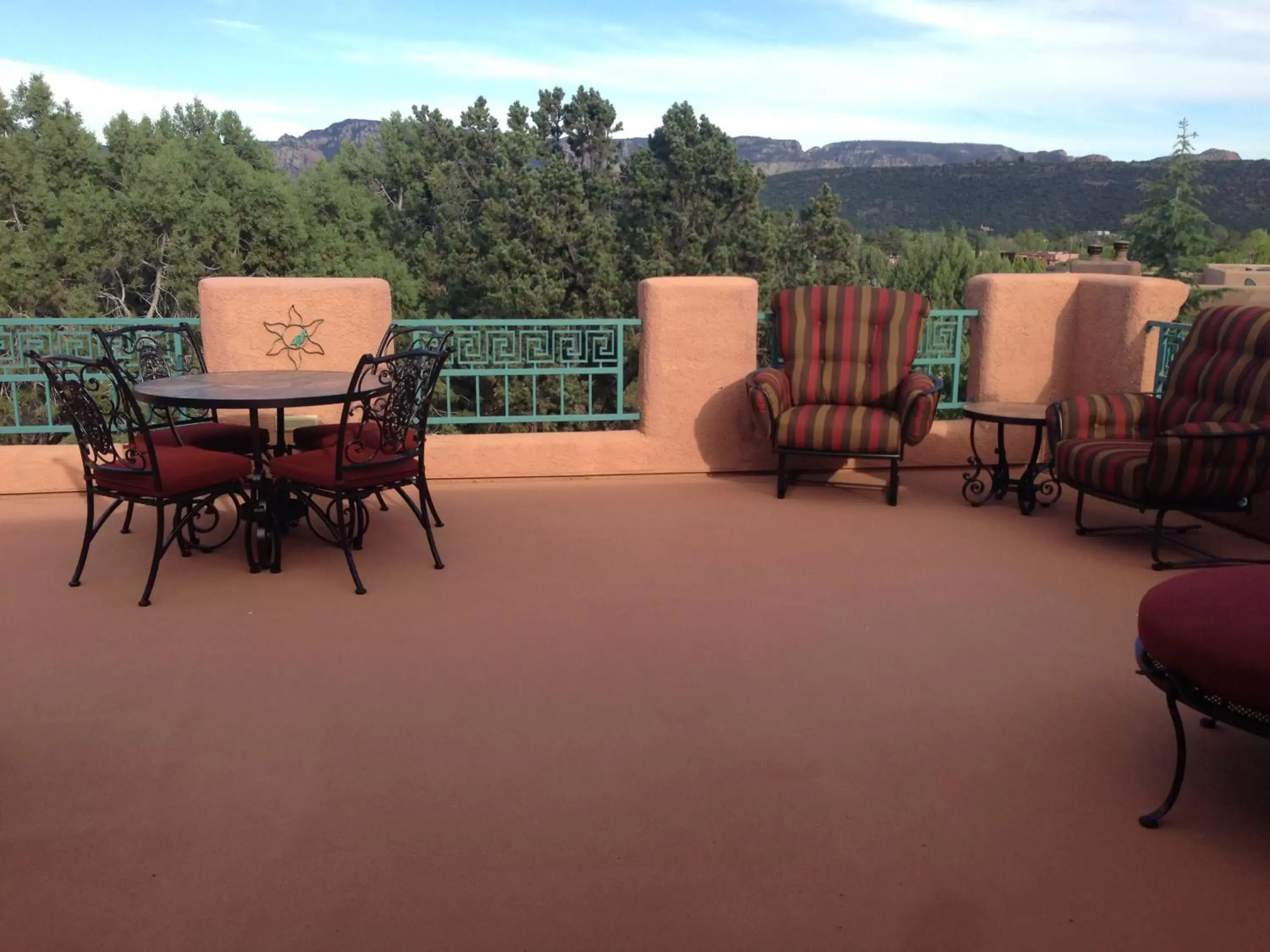 Balcony/Terrace in Casa Sedona Inn