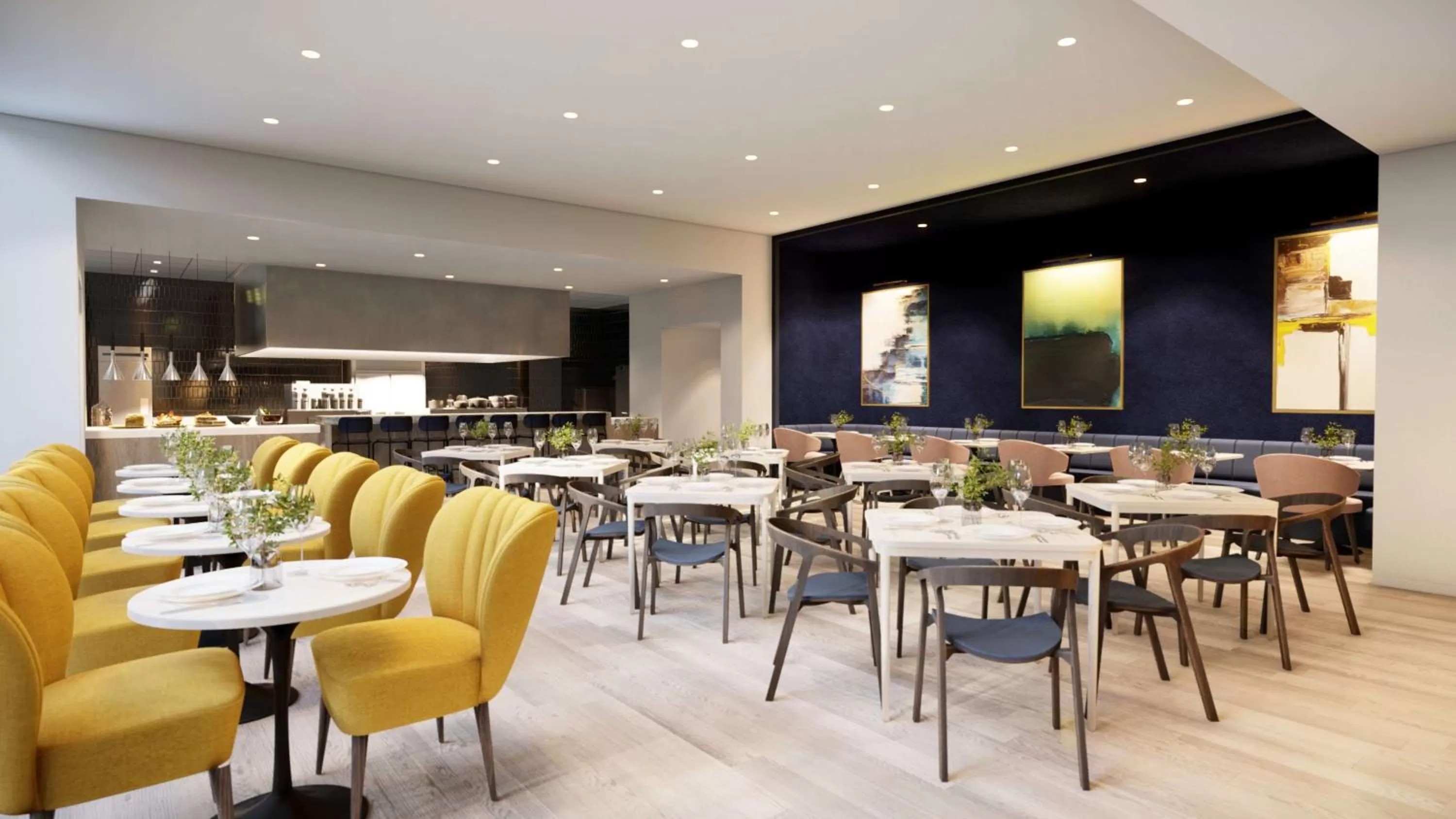 Restaurant/Places to Eat in Quirk Hotel Charlottesville