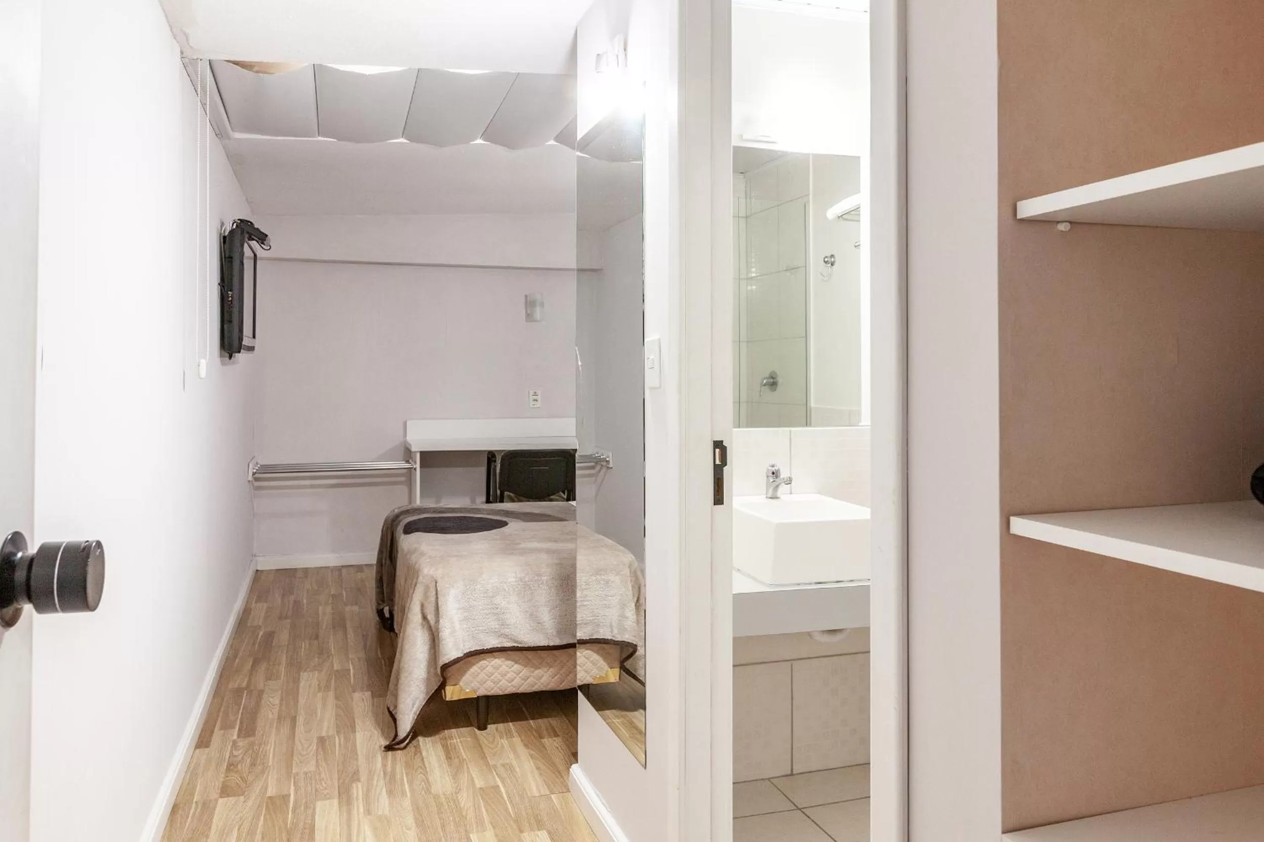 Bed in Tri Hotel Smart Caxias