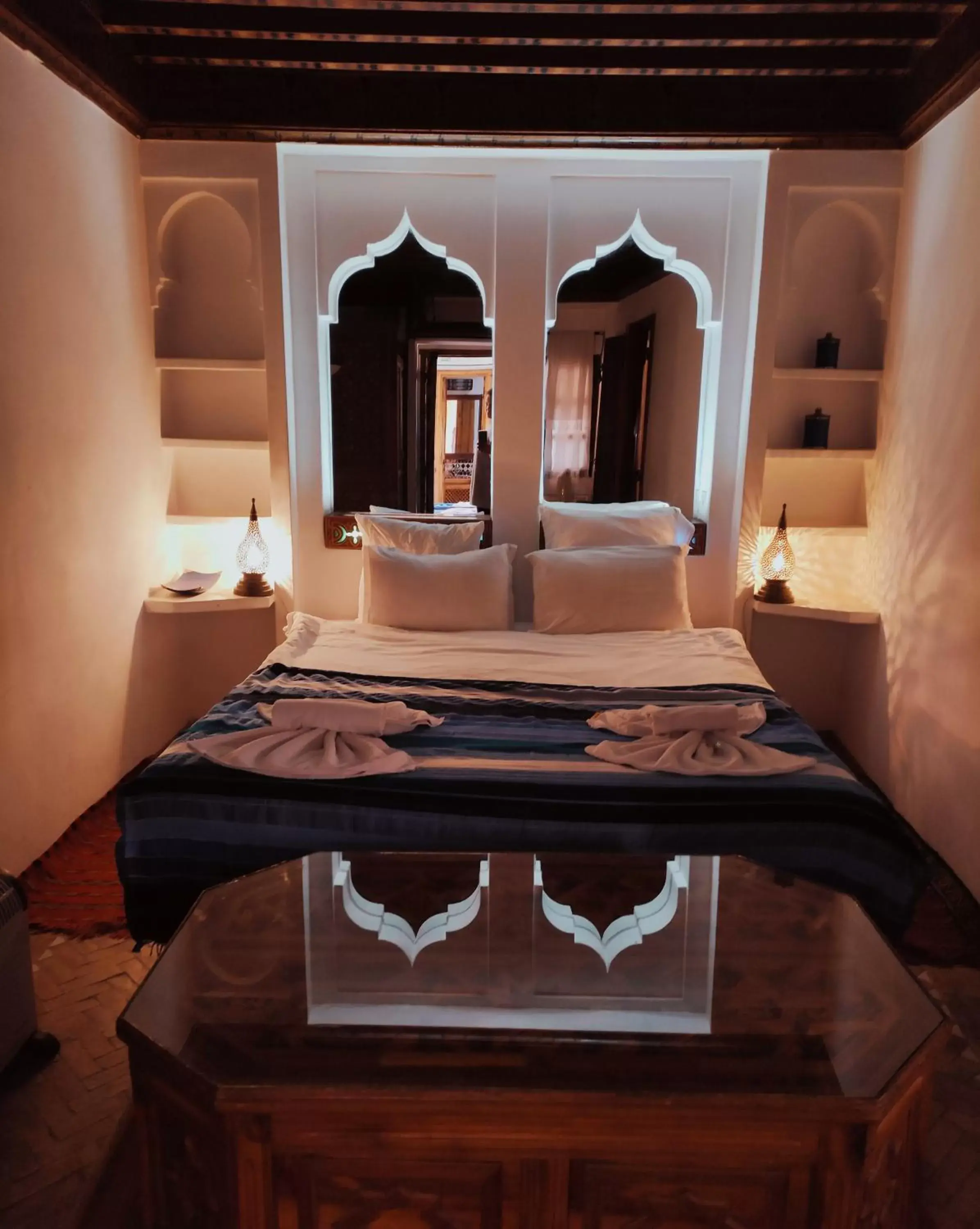 Bedroom, Bed in Riad Ghali Hotel & SPA