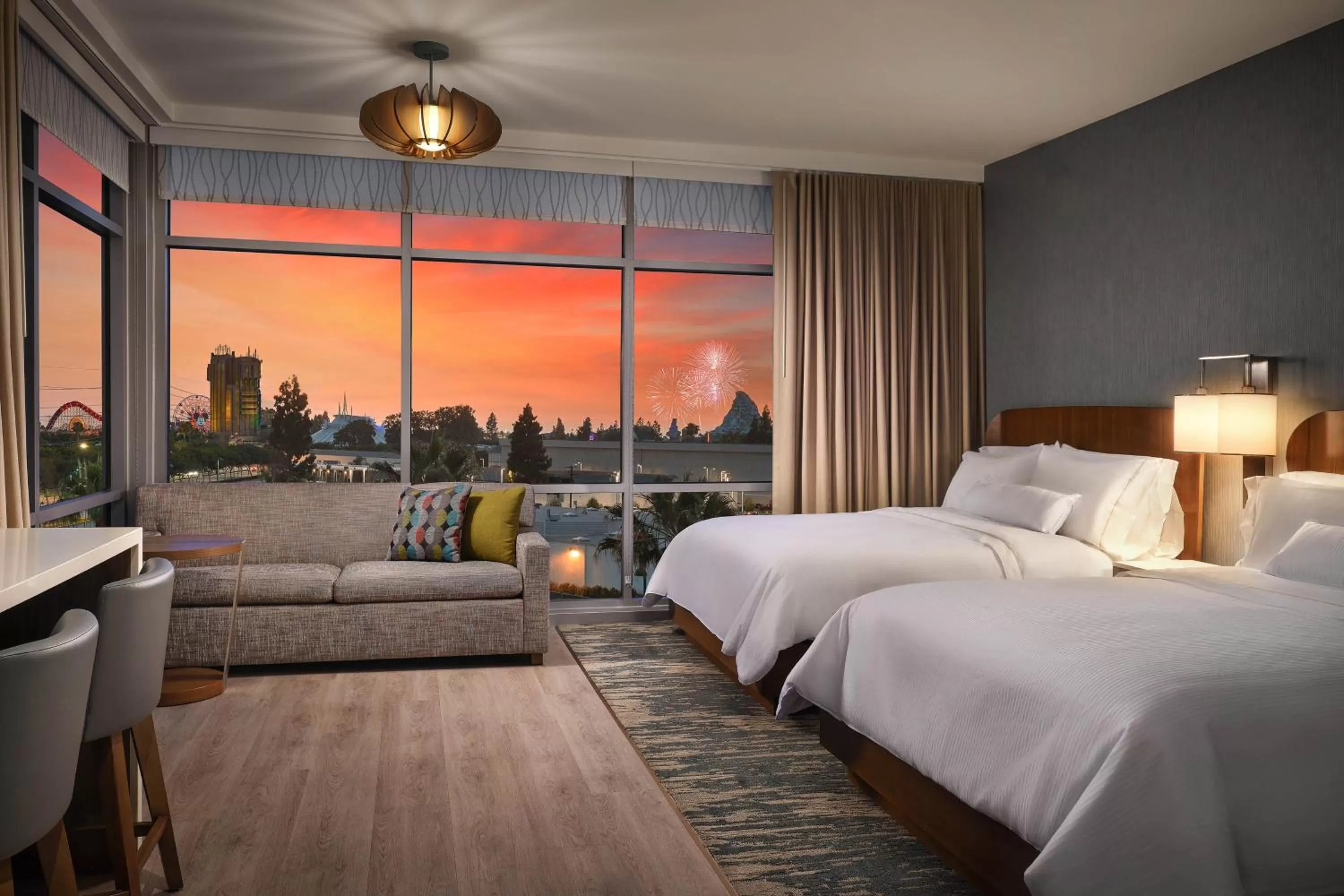 Photo of the whole room, Bed in Element Anaheim Resort Convention Center