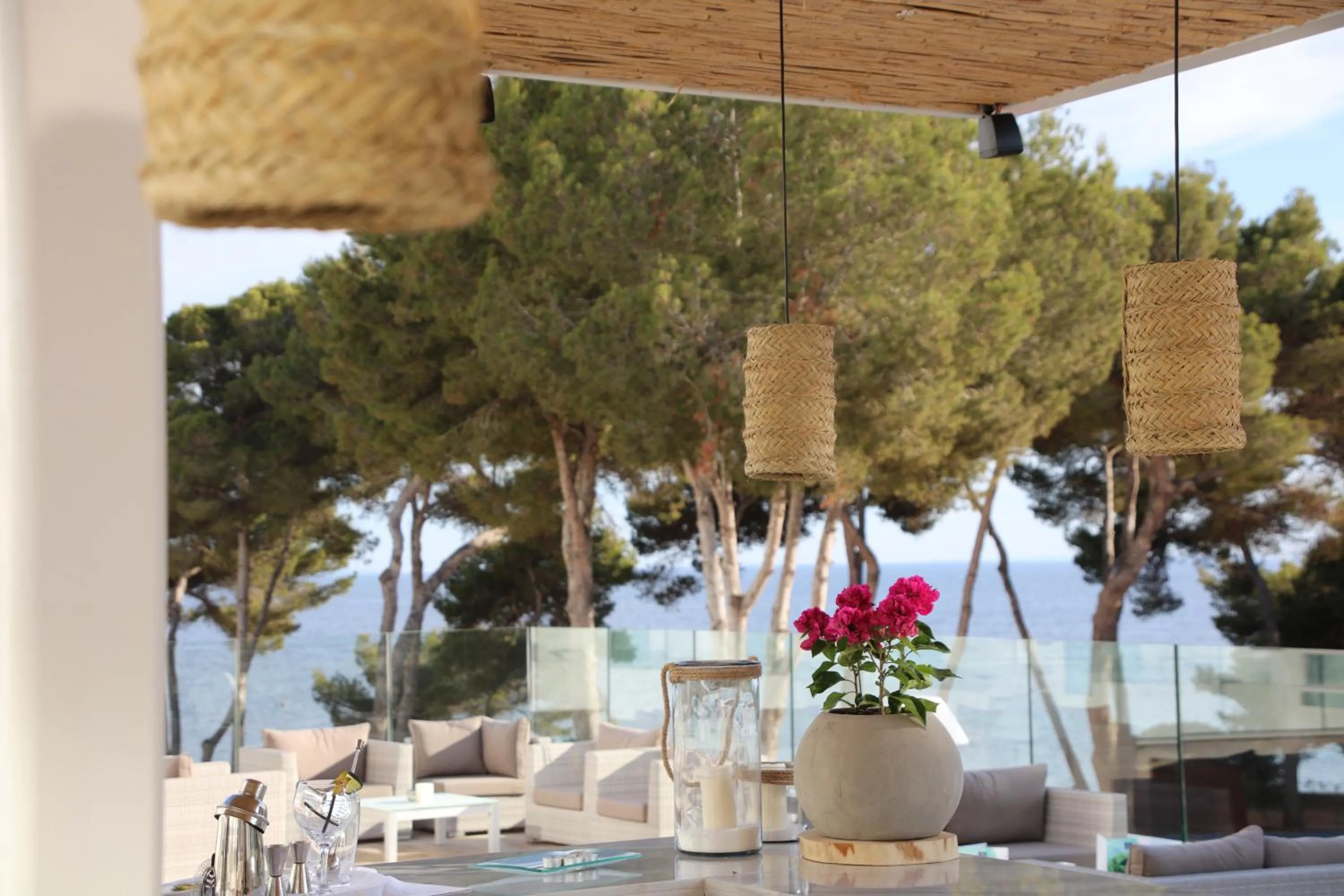 Lounge or bar, Patio/Outdoor Area in Iberostar Selection Santa Eulalia Ibiza