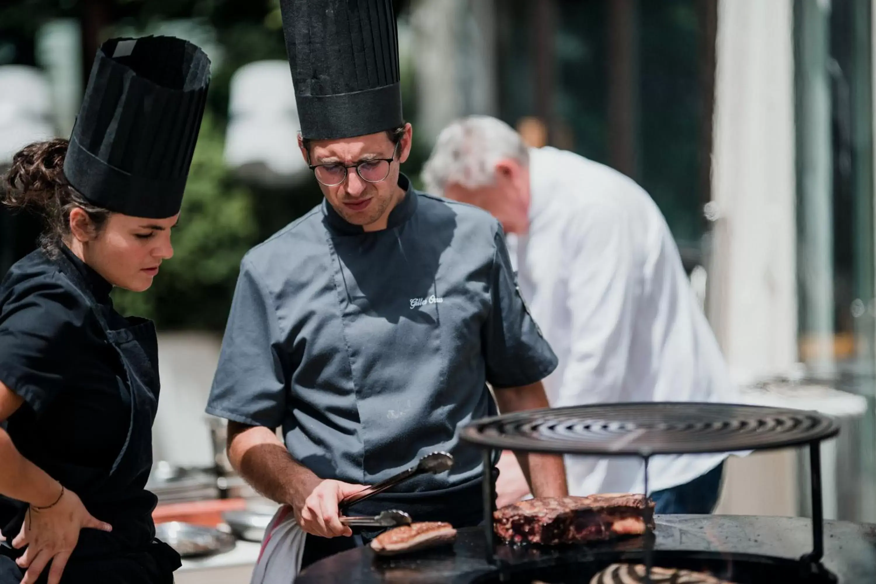 Staff in La Folie Douce Hotels Chamonix