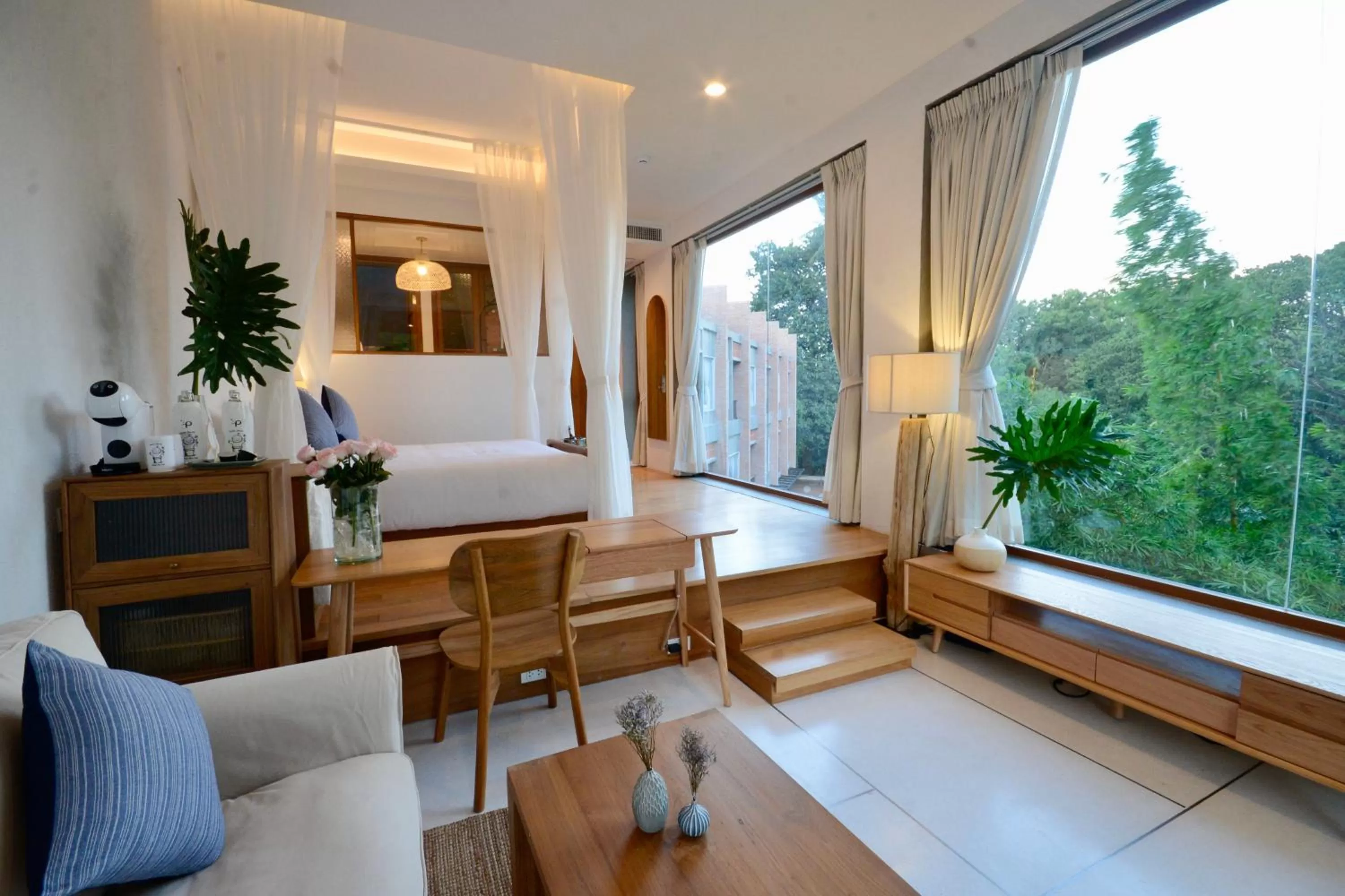 Bed in Proud Phu Fah Muang Chiang Mai