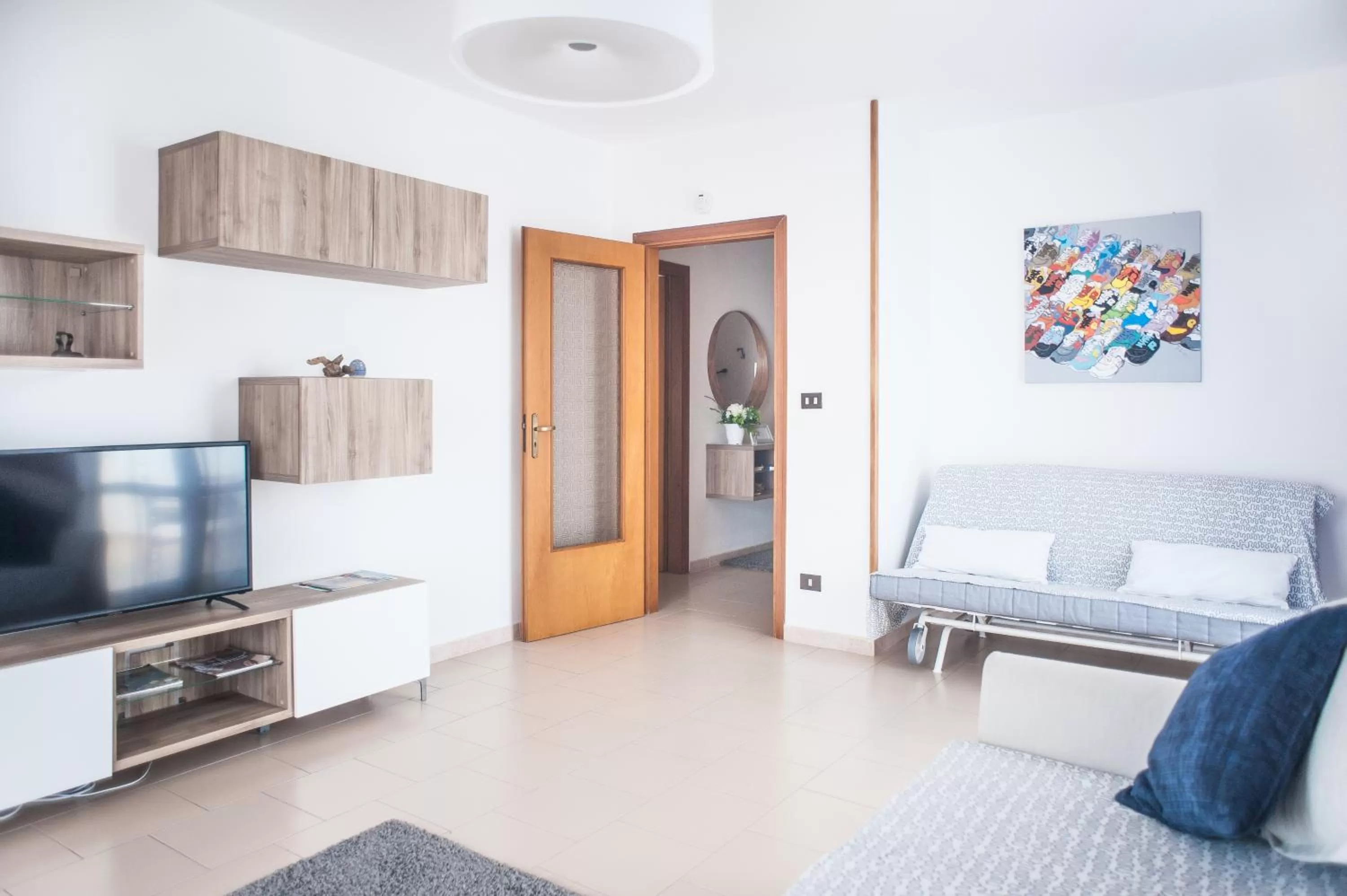 TV and multimedia, Bed in Pompei Suite