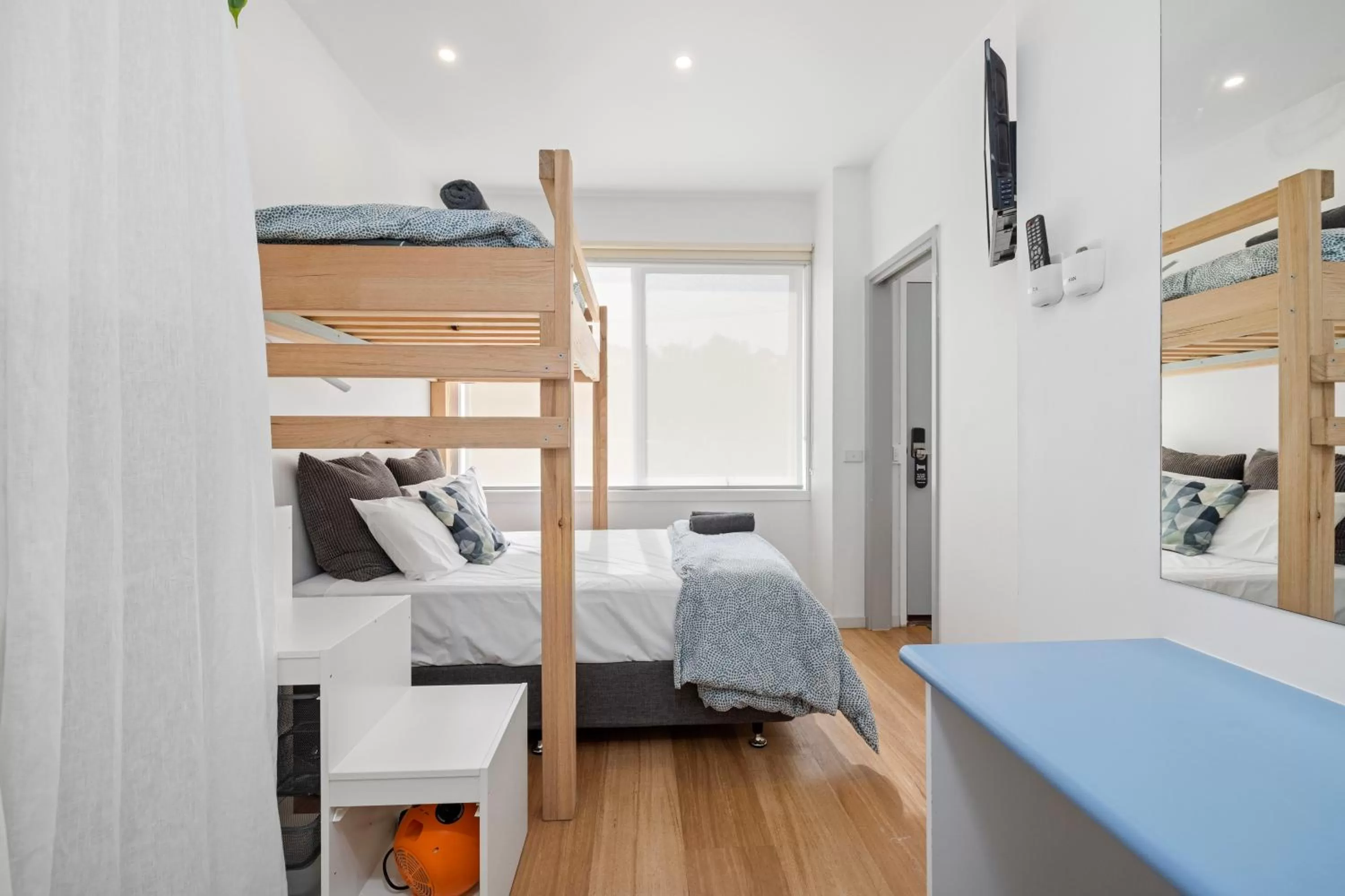 Bed in Moody's Motel