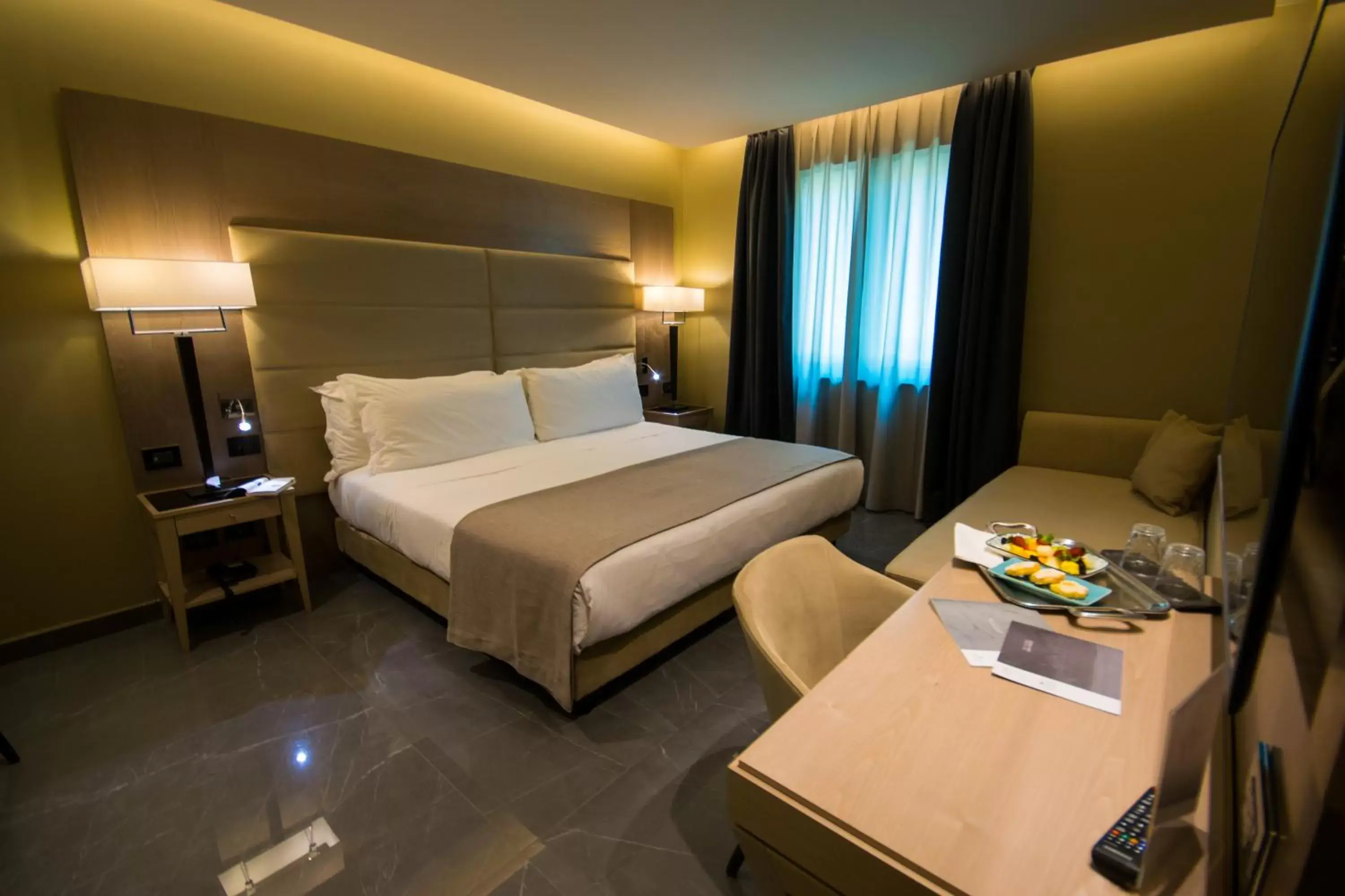 Bed in Hotel Forum Bed in Hotel Forum