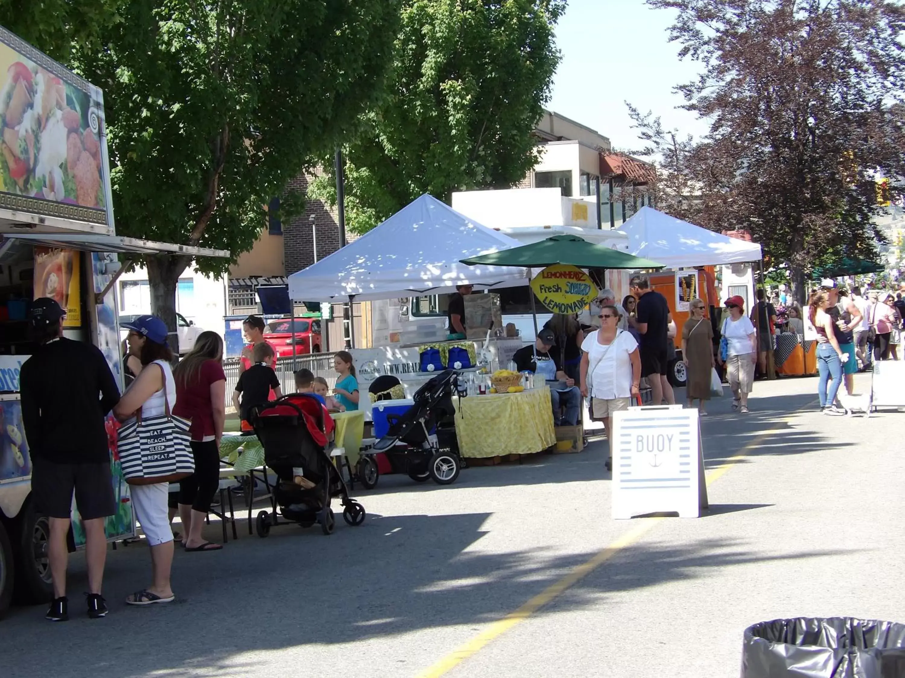 People in Okanagan Lakefront Resort