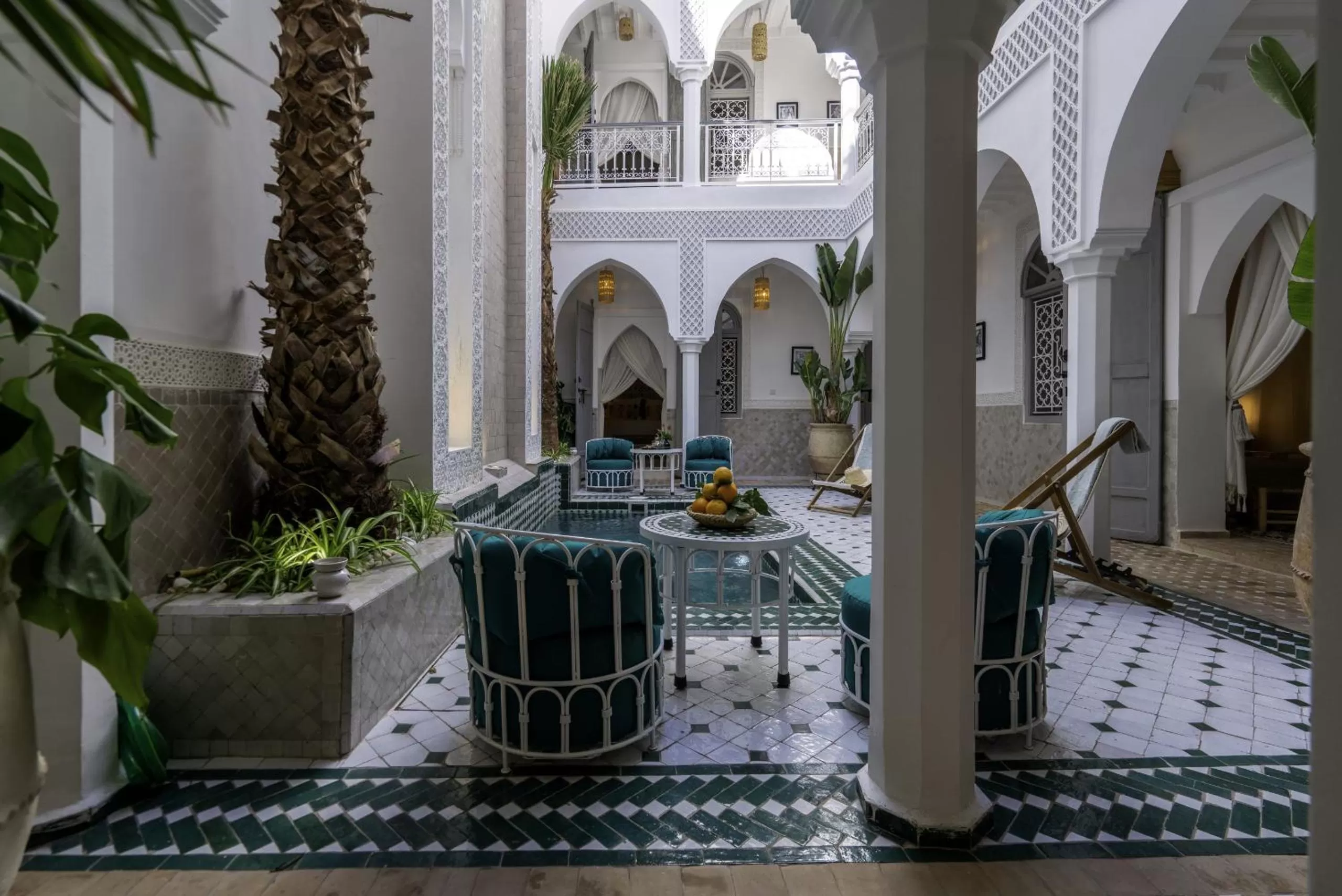 Lobby or reception in Riad Nelia De Marrakech Hotel Boutique & Spa