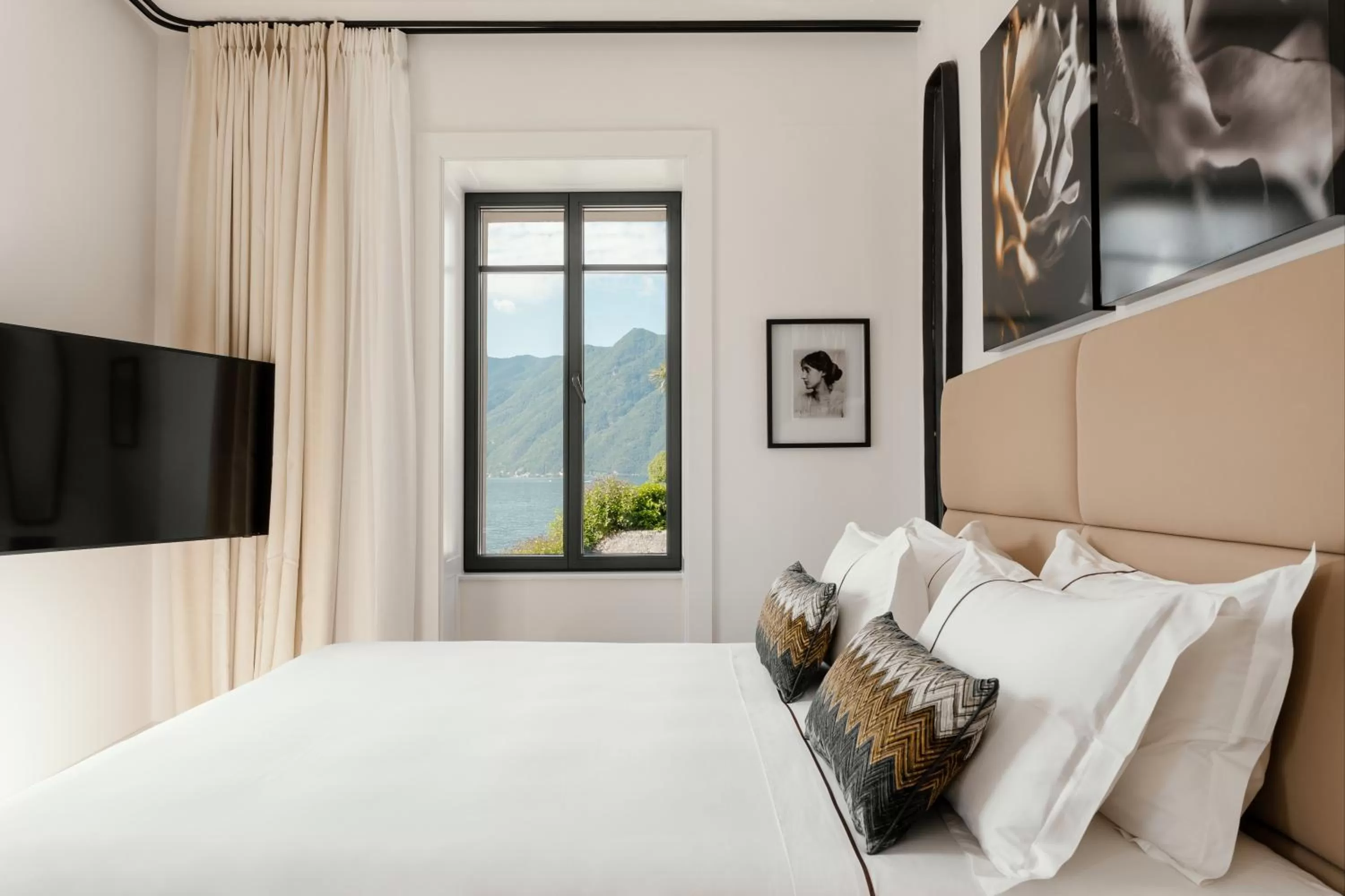 Bed in MUSA Lago di Como