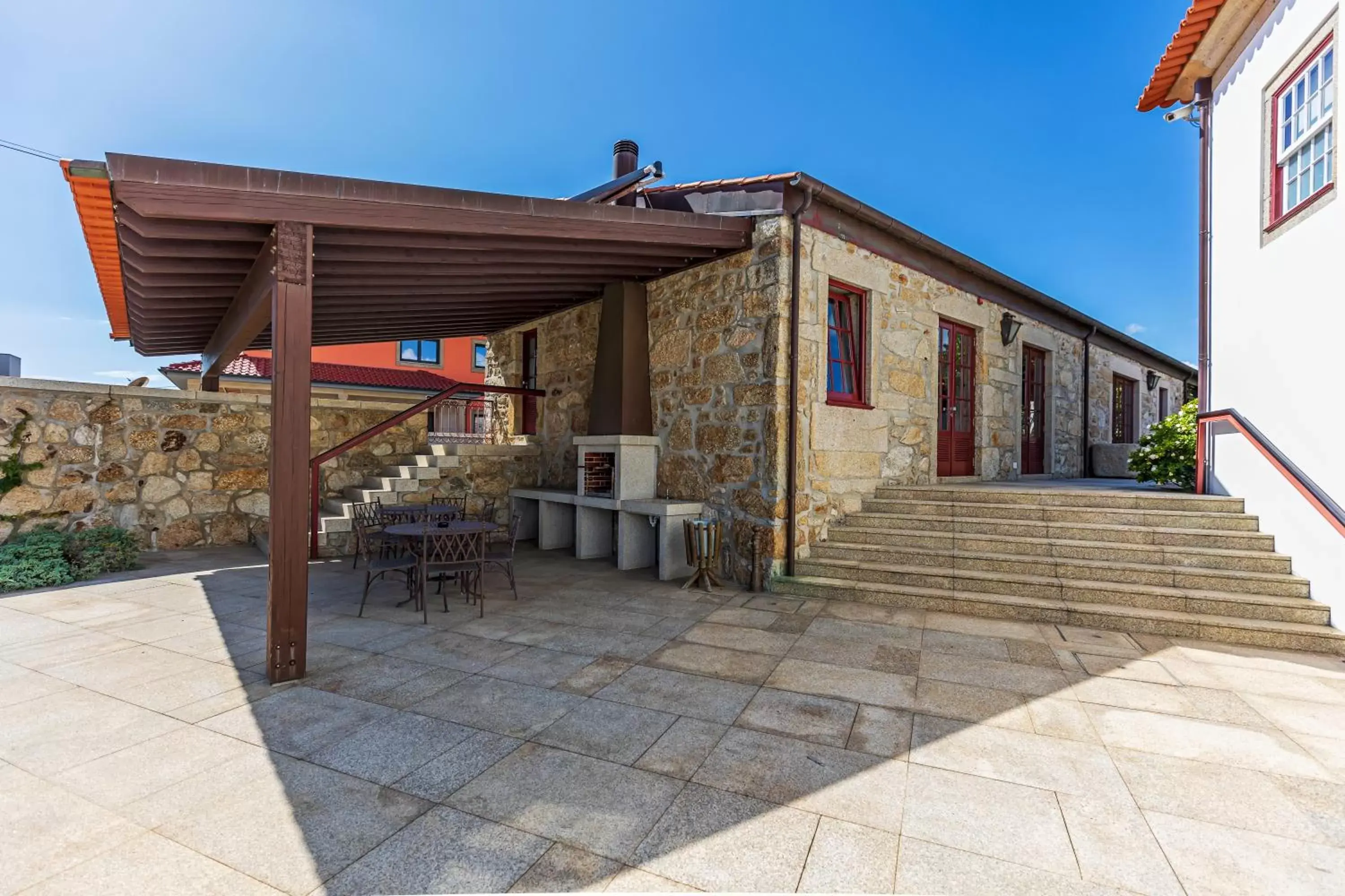 Patio in Hotel Rural Quinta de Sao Sebastiao