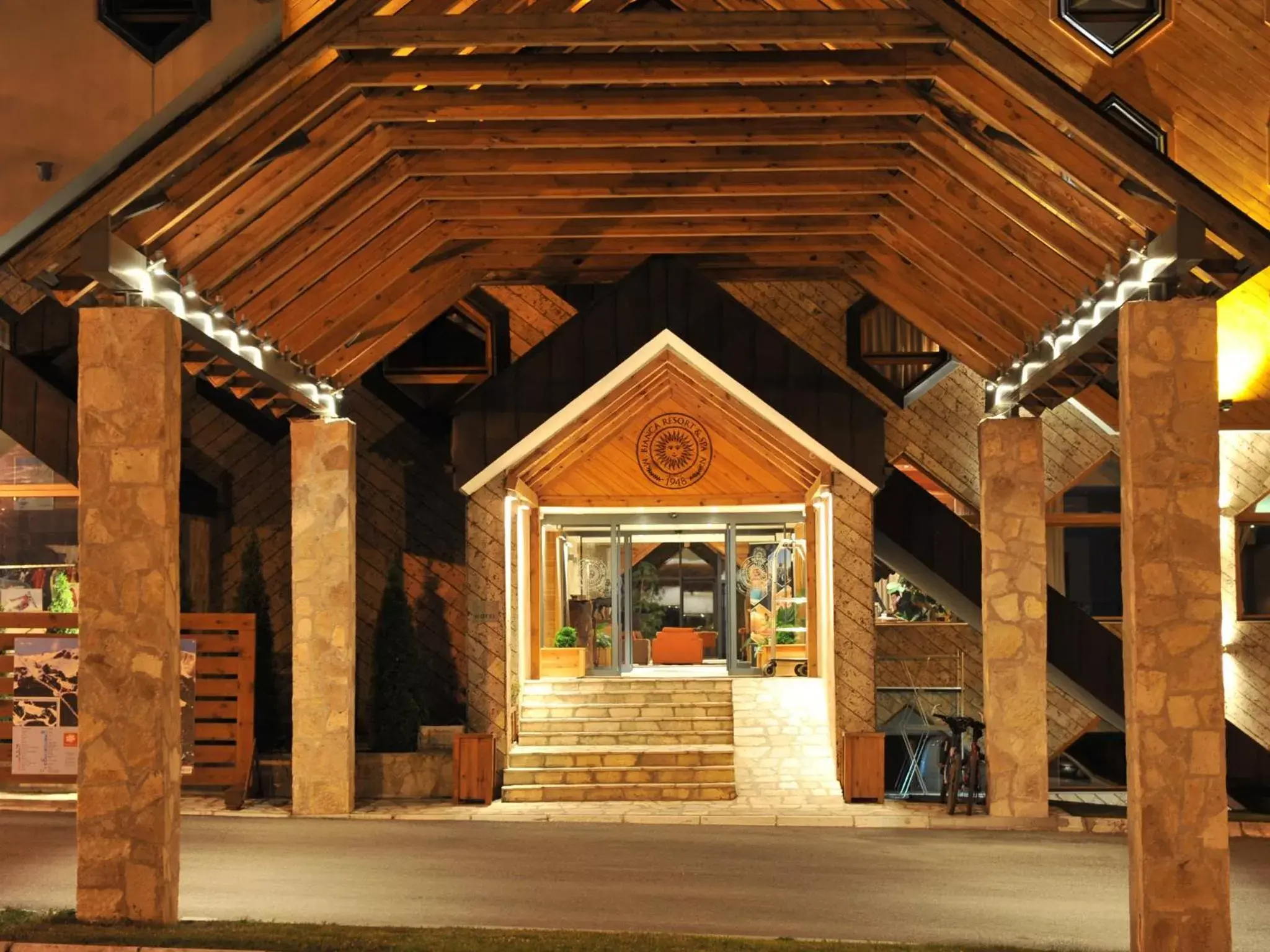 Facade/entrance in Bianca Resort & Spa Facade/entrance in Bianca Resort & Spa