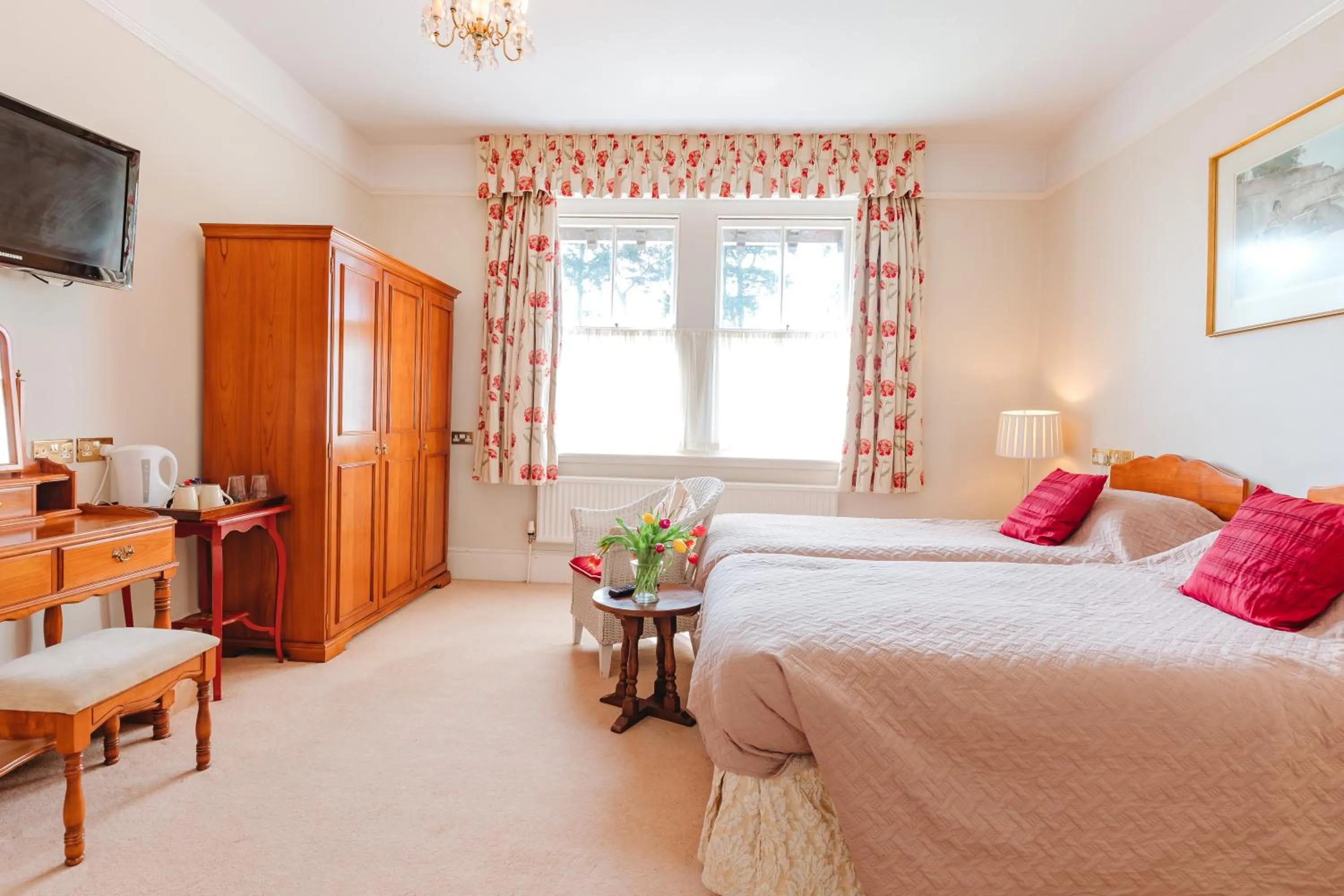 Bedroom, Bed in The Old Vicarage