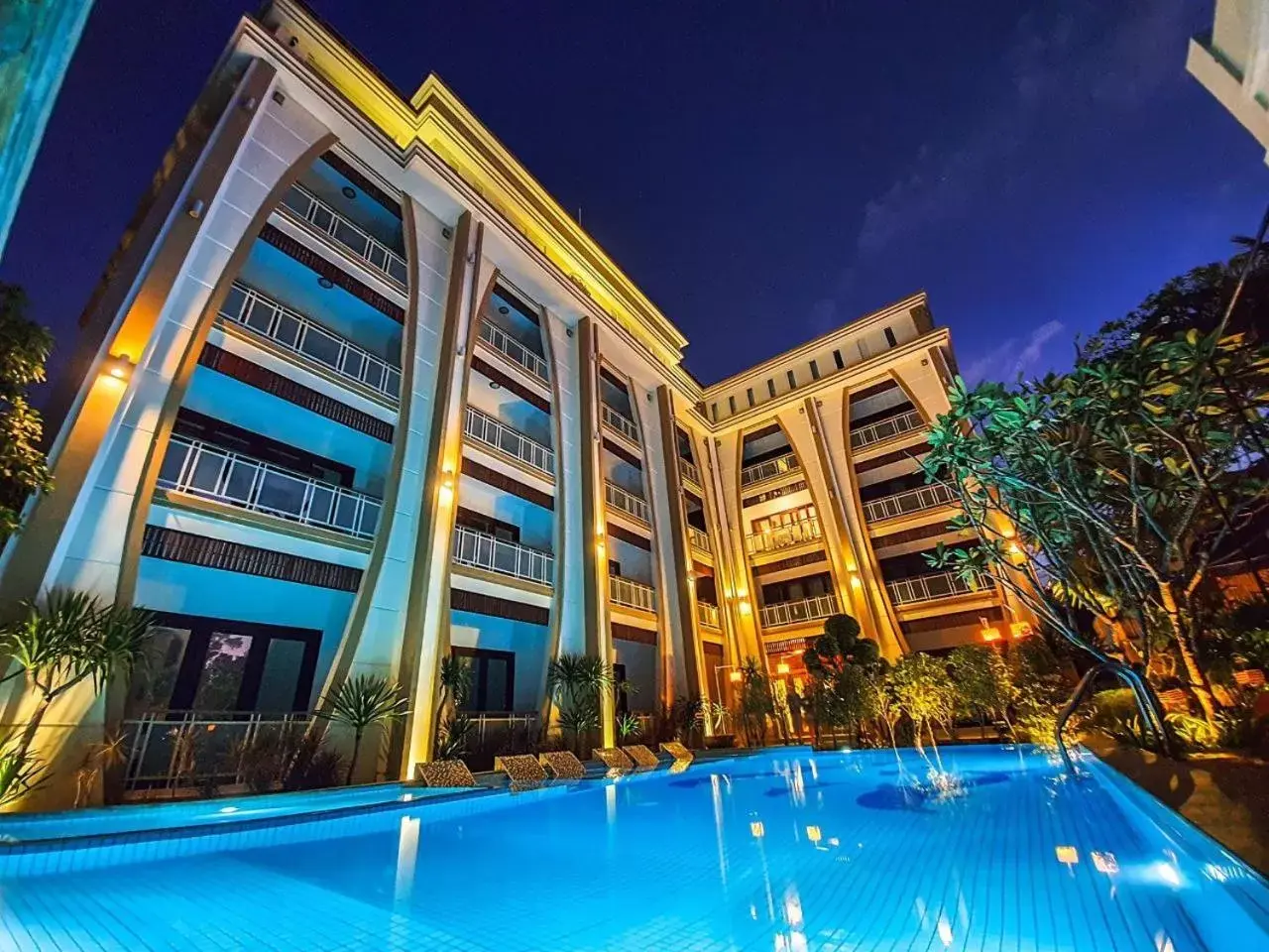 Property building, Swimming Pool in The Night Hotel