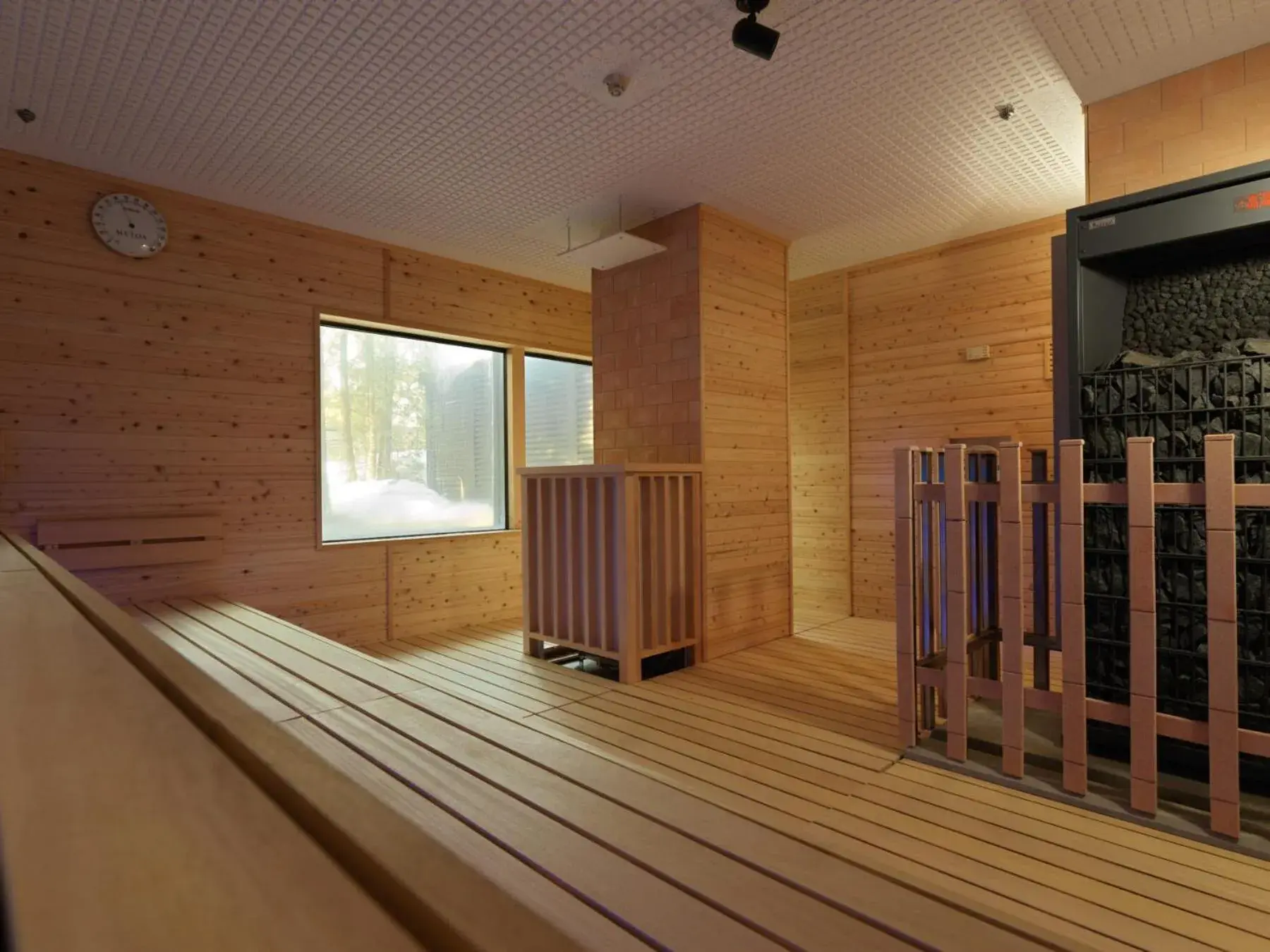 Sauna in Lake Shikotsu Tsuruga Resort Spa Mizu no Uta