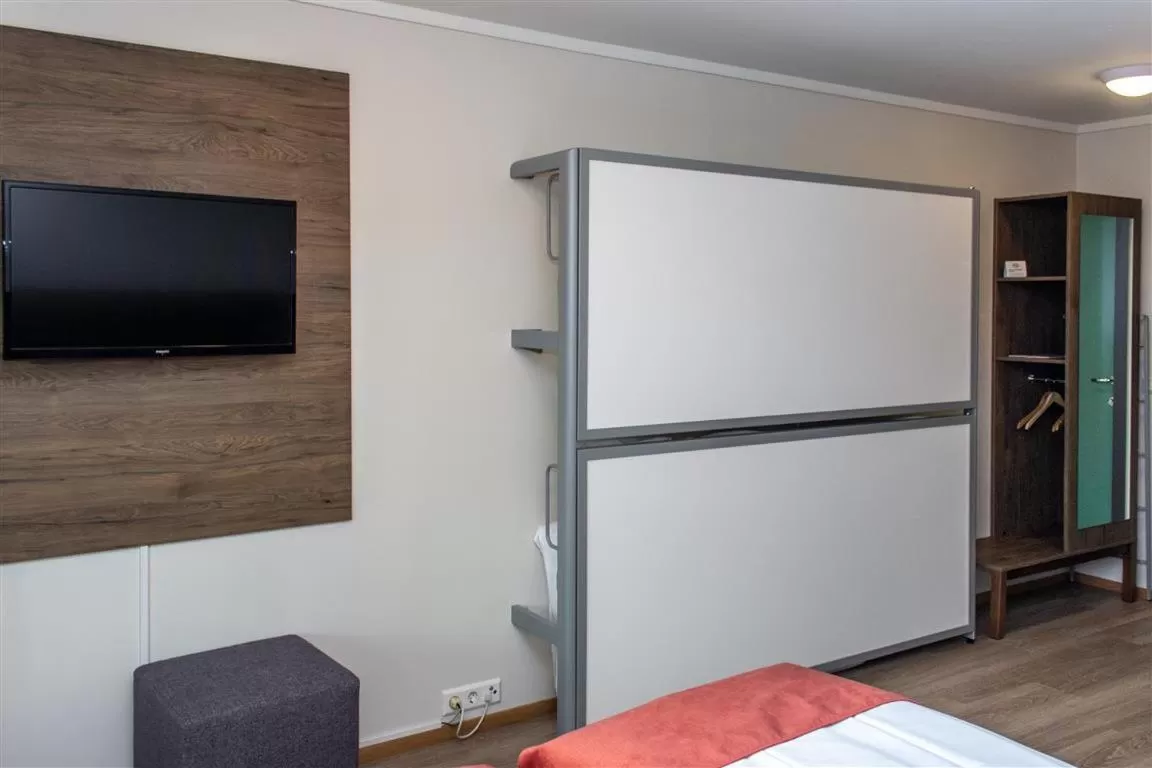 Photo of the whole room, Bed in Hotell Fritidsparken