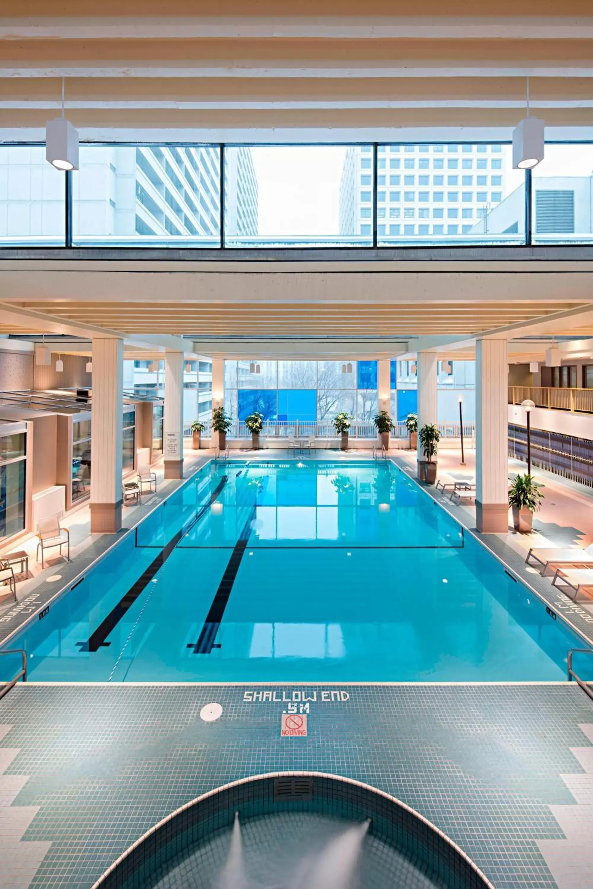 Swimming Pool in Delta Hotels by Marriott Winnipeg