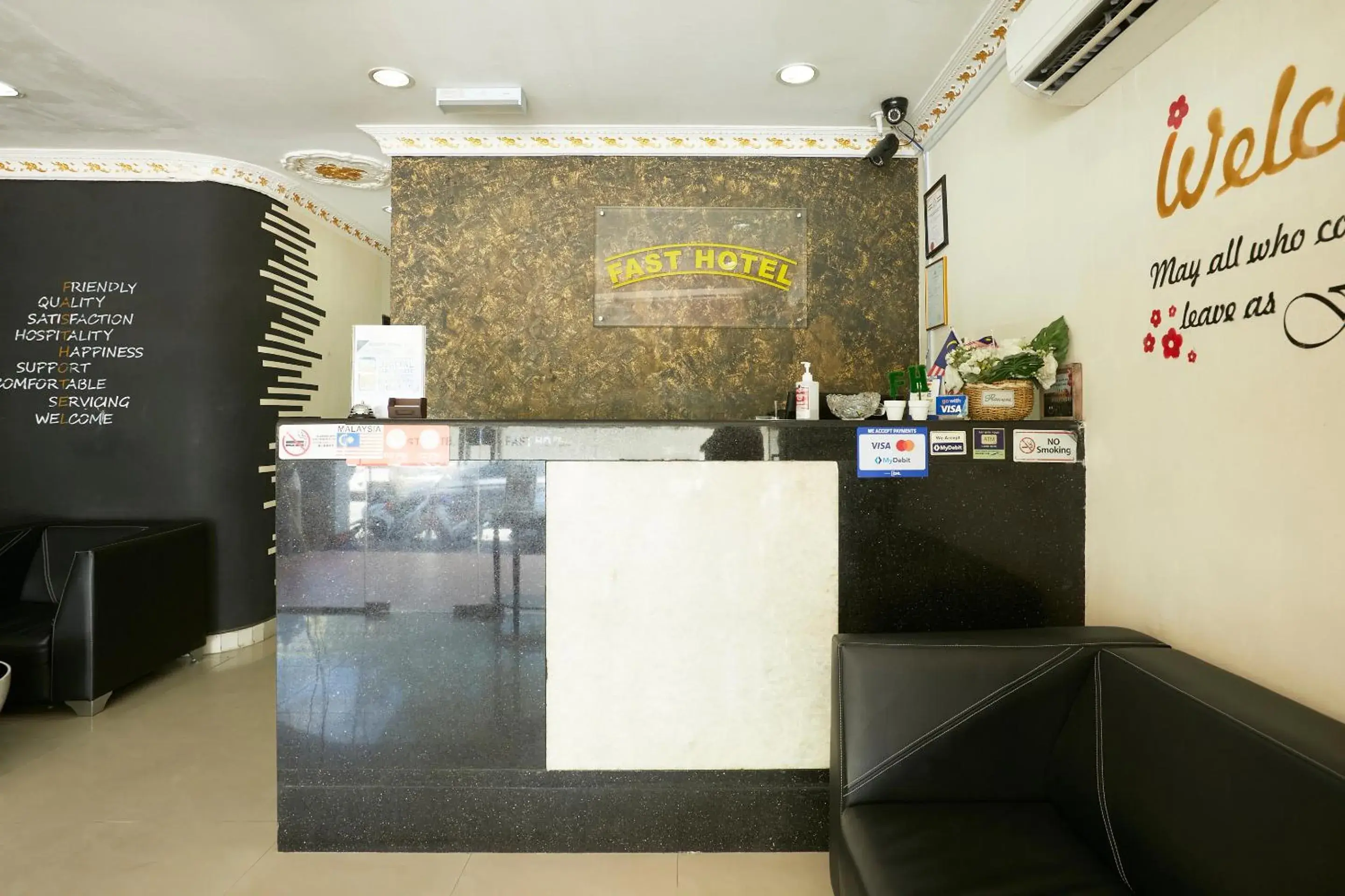 Lobby or reception, Lobby/Reception in Fast Hotel Setapak