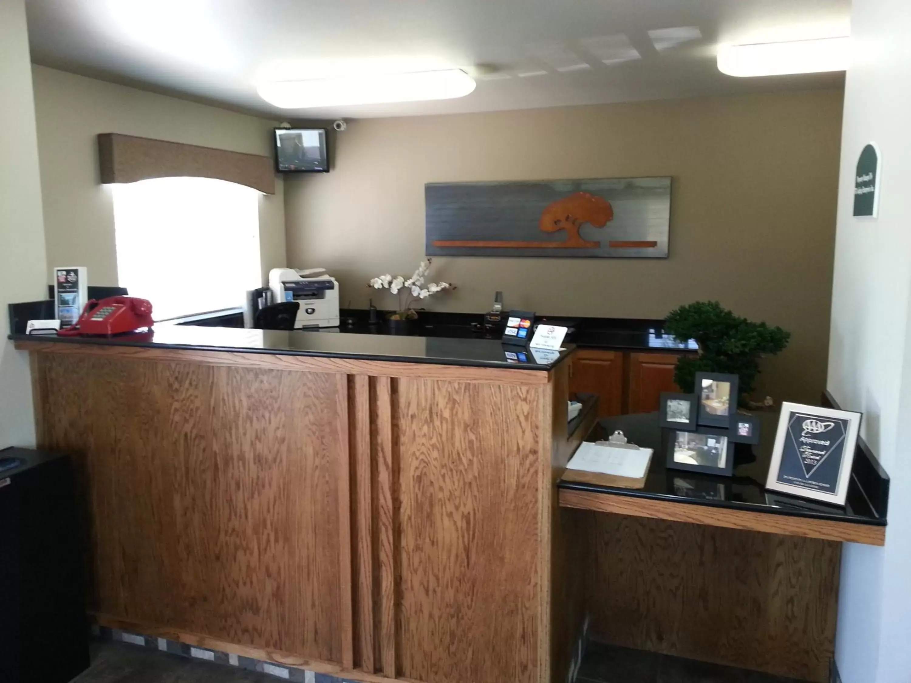 Lobby or reception in Travelodge by Wyndham McAlester Lobby or reception in Travelodge by Wyndham McAlester