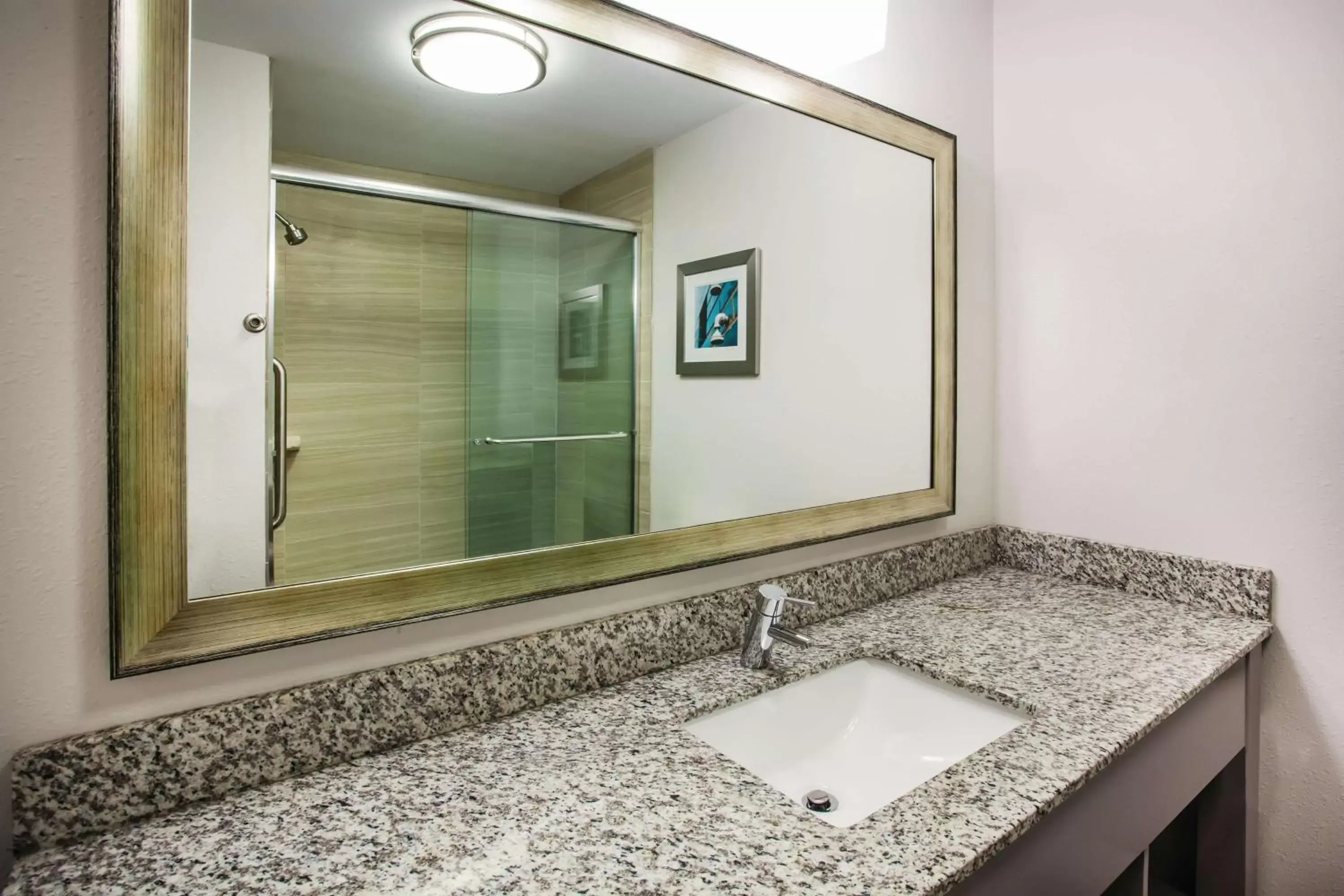 Bathroom in La Quinta by Wyndham St. Paul-Woodbury