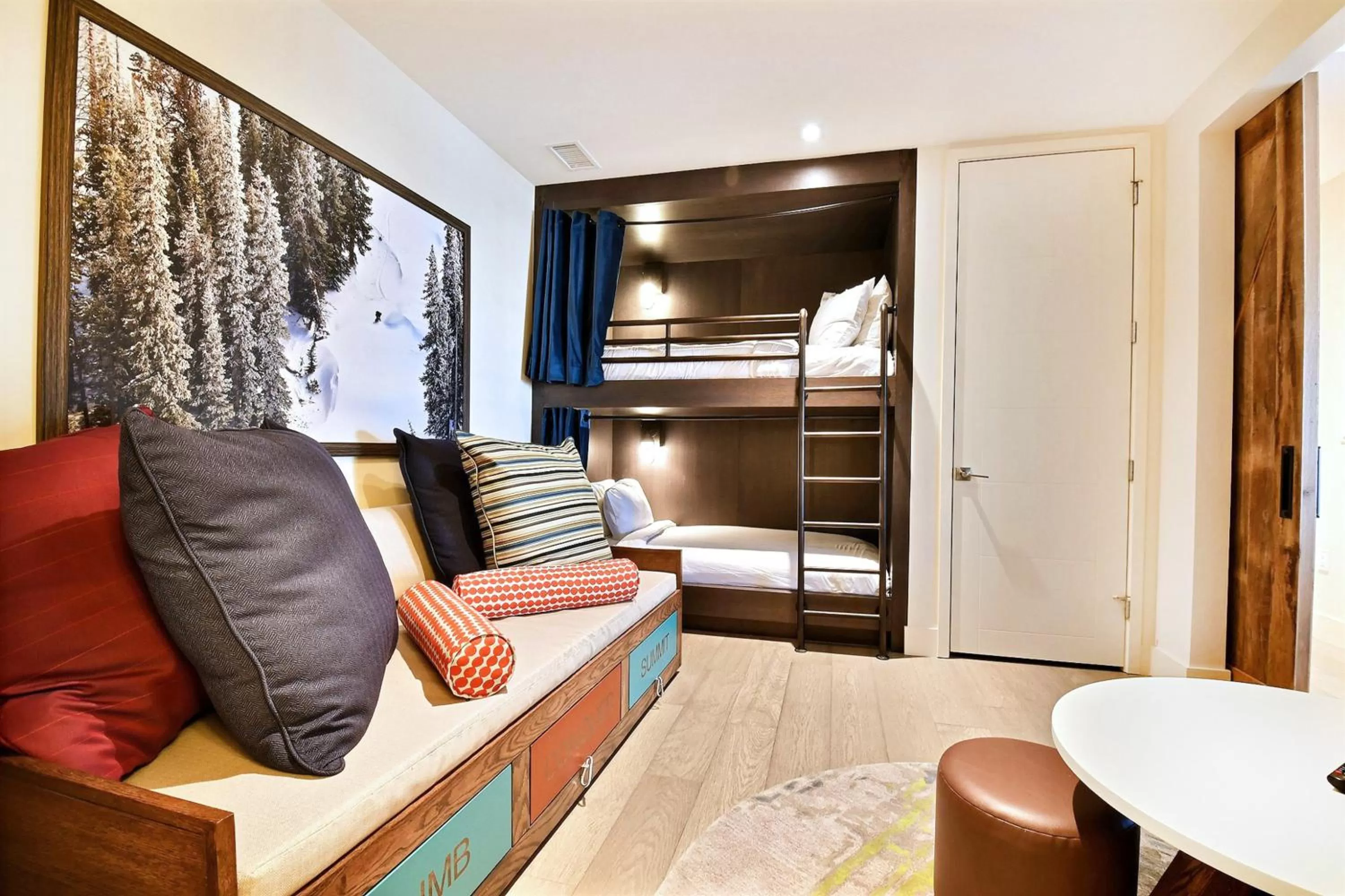 Bed in Lift Park City Condominiums