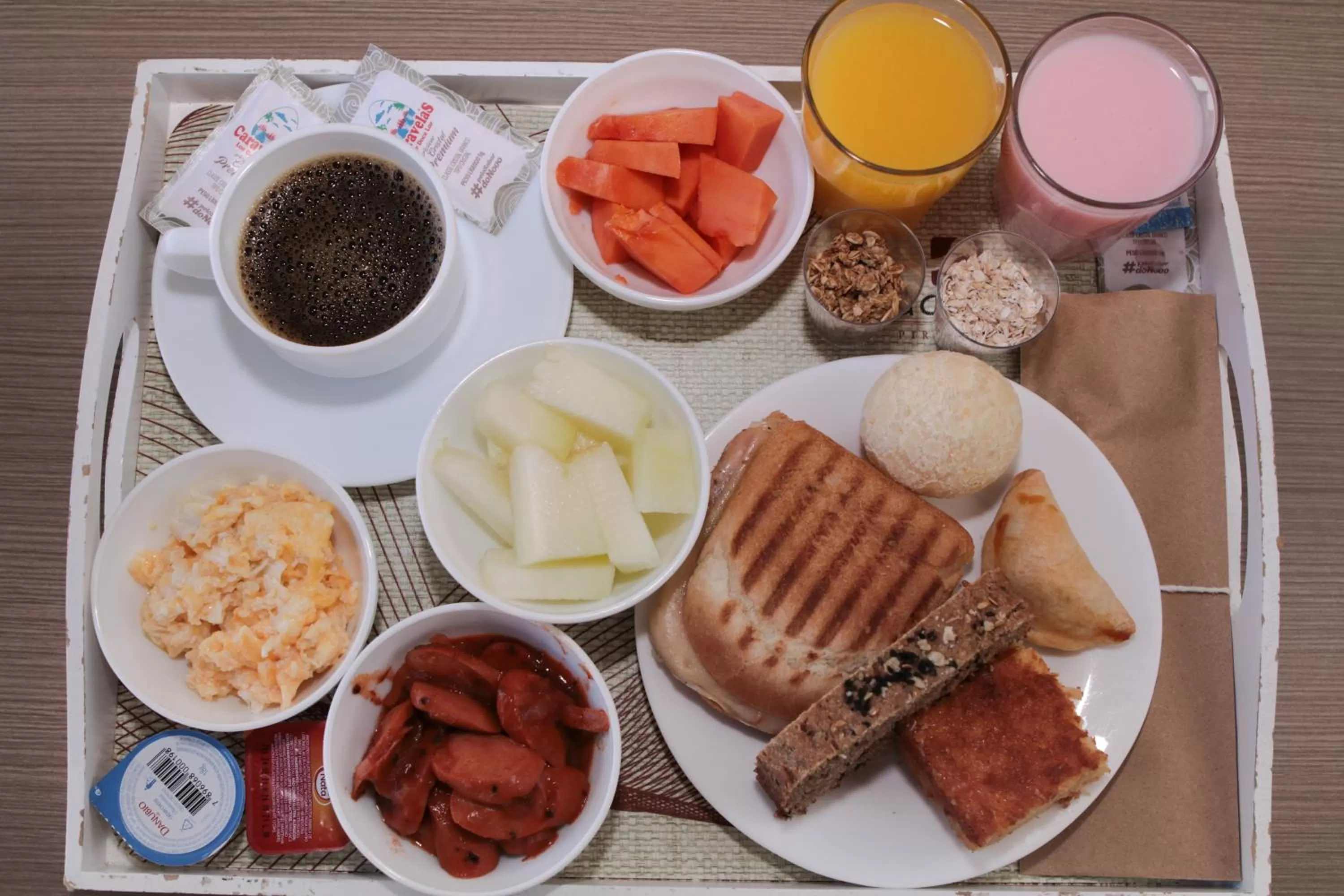 Breakfast in Hotel Copacabana Piracicaba