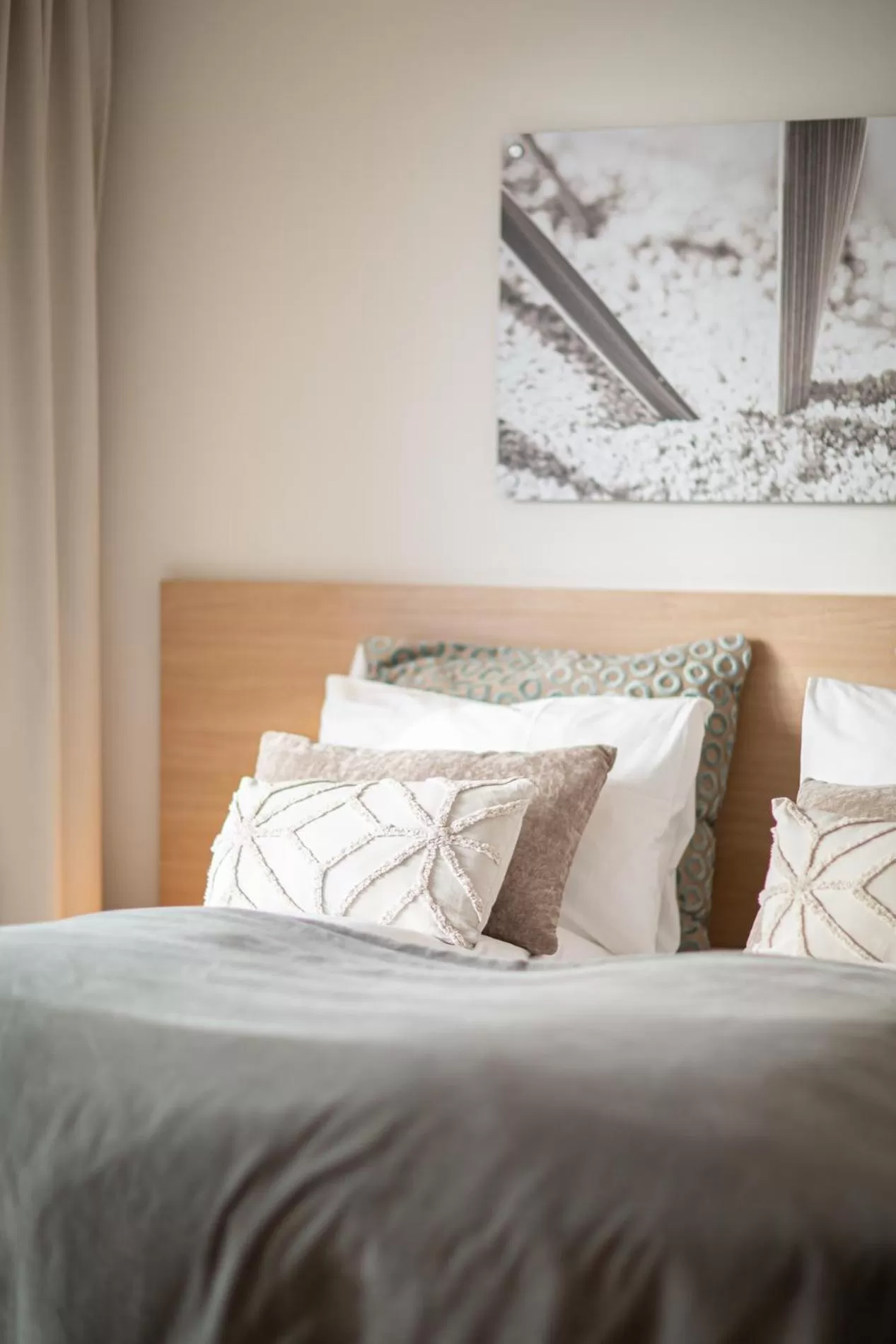 Bedroom, Bed in Rosfjord Strandhotel