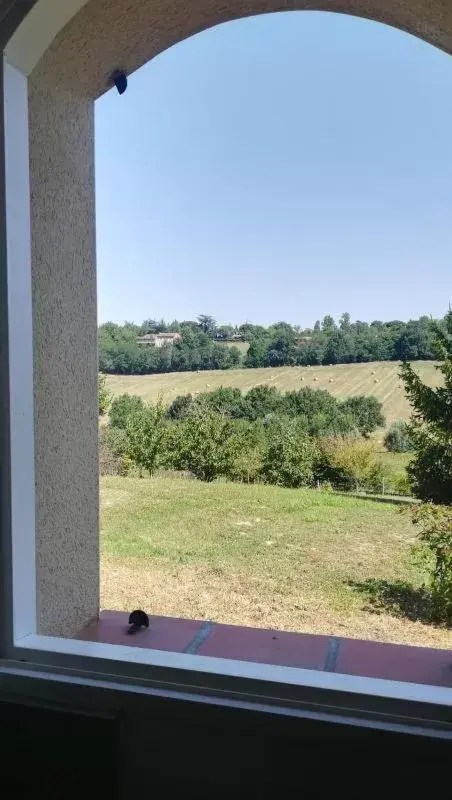 Garden view in Domaine de Cayre