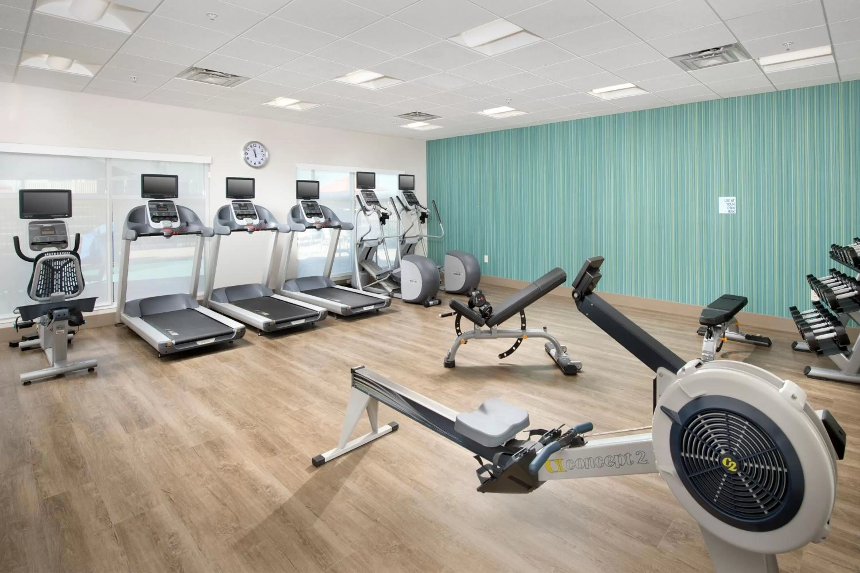 Fitness centre/facilities in Holiday Inn Express & Suites San Antonio North-Windcrest by IHG