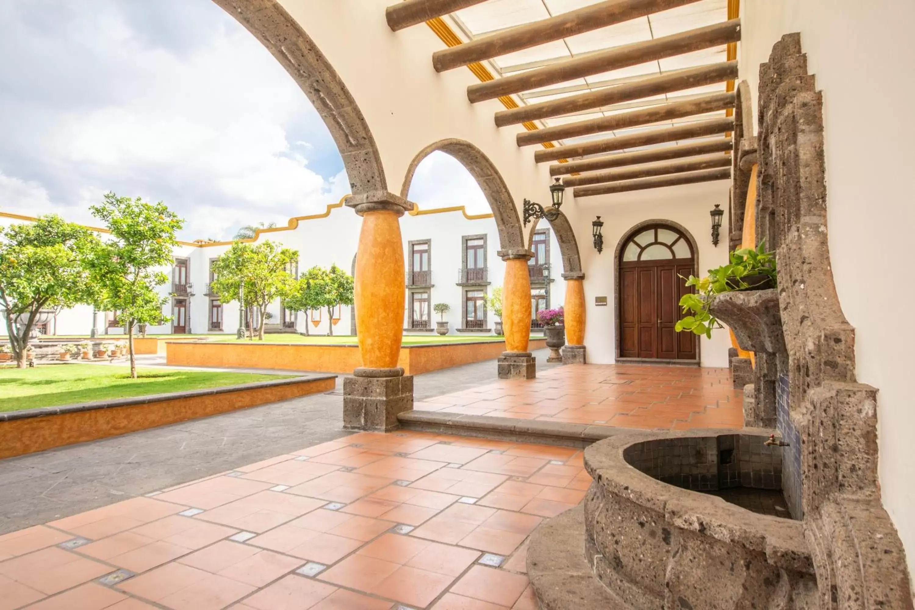 Property building in Hotel Hacienda la Venta