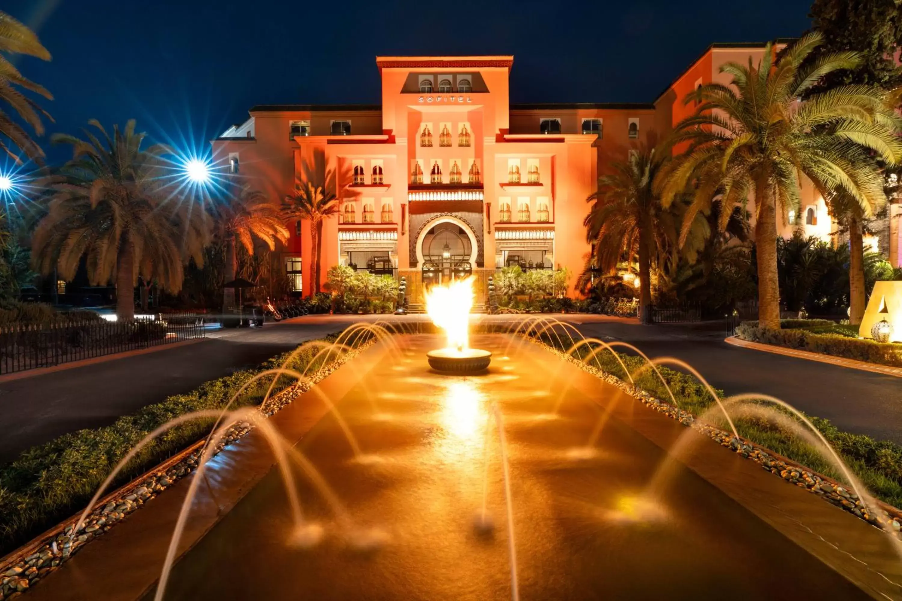 Facade/entrance in Sofitel Marrakech Lounge and Spa Facade/entrance in Sofitel Marrakech Lounge and Spa