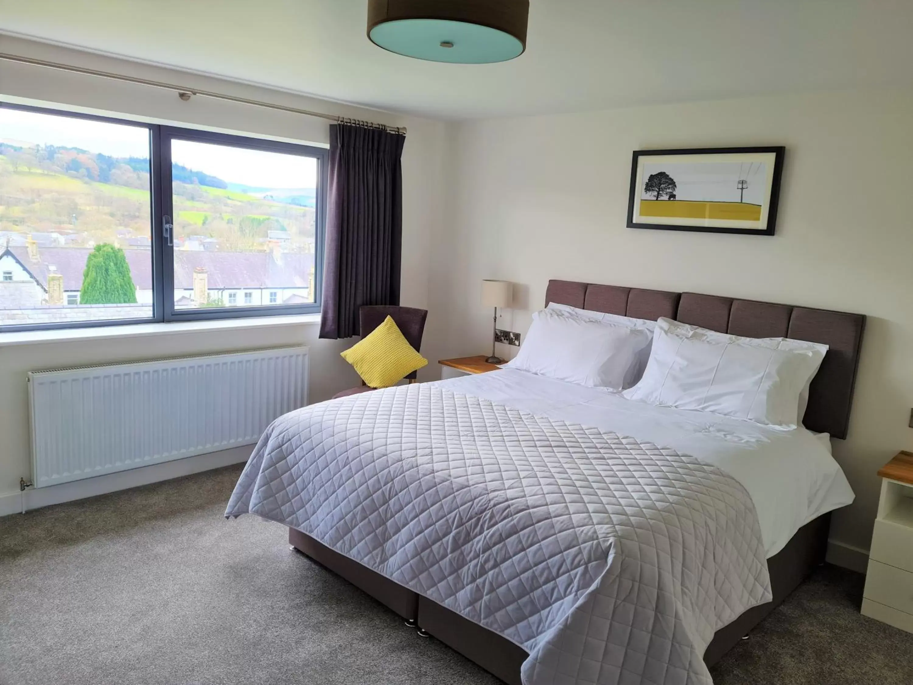 Bedroom, Bed in Camden Lodge B&B Brecon.