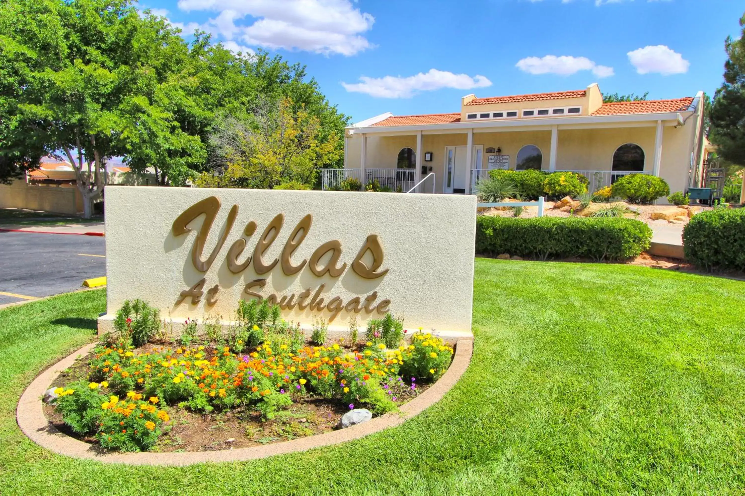 Property logo or sign in Villas at Southgate, a VRI resort