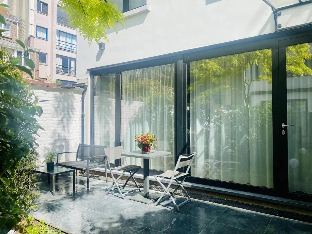 Patio in B&B Suites 124