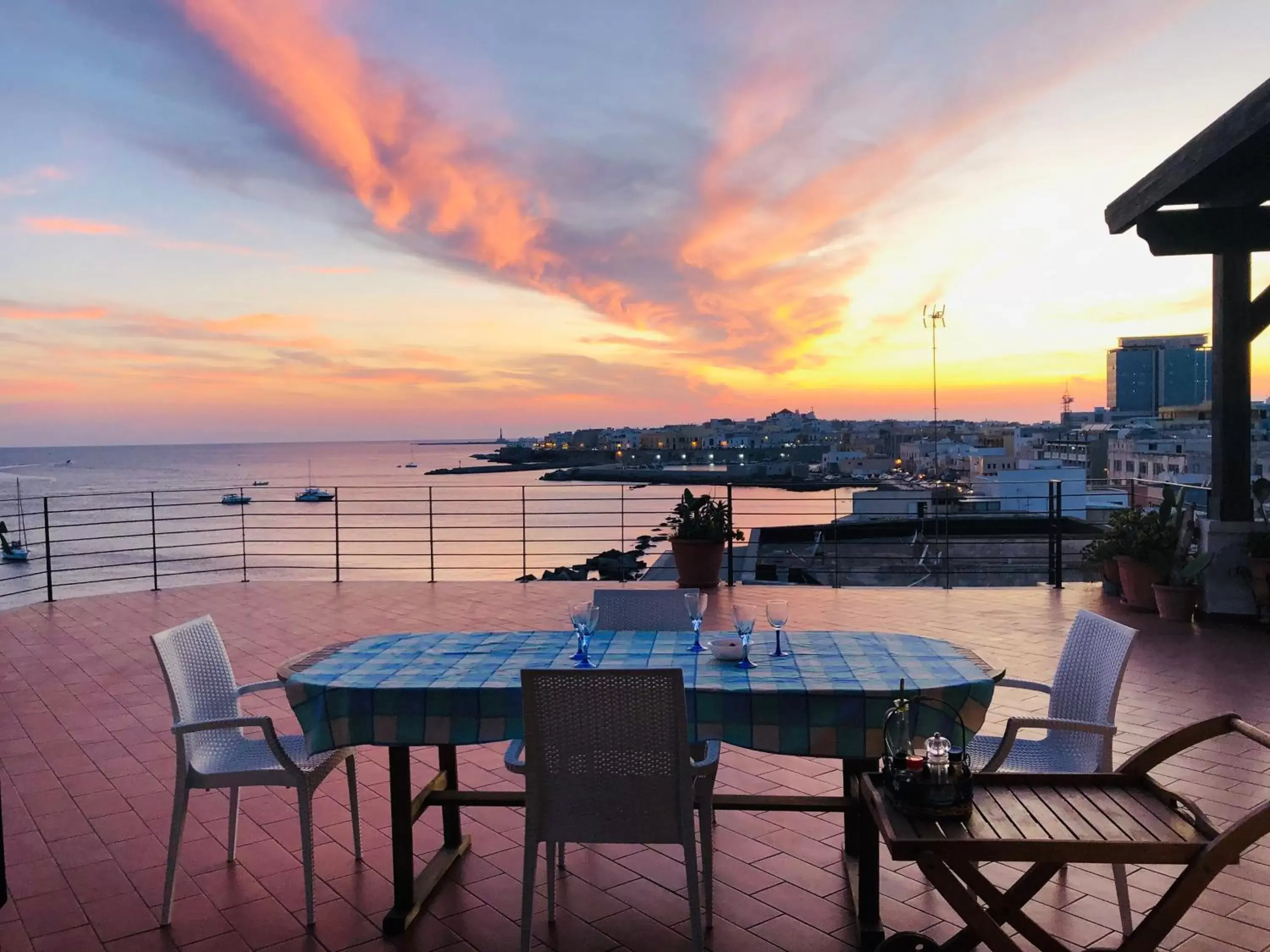 Balcony/Terrace in Salento Palace Bed & Breakfast