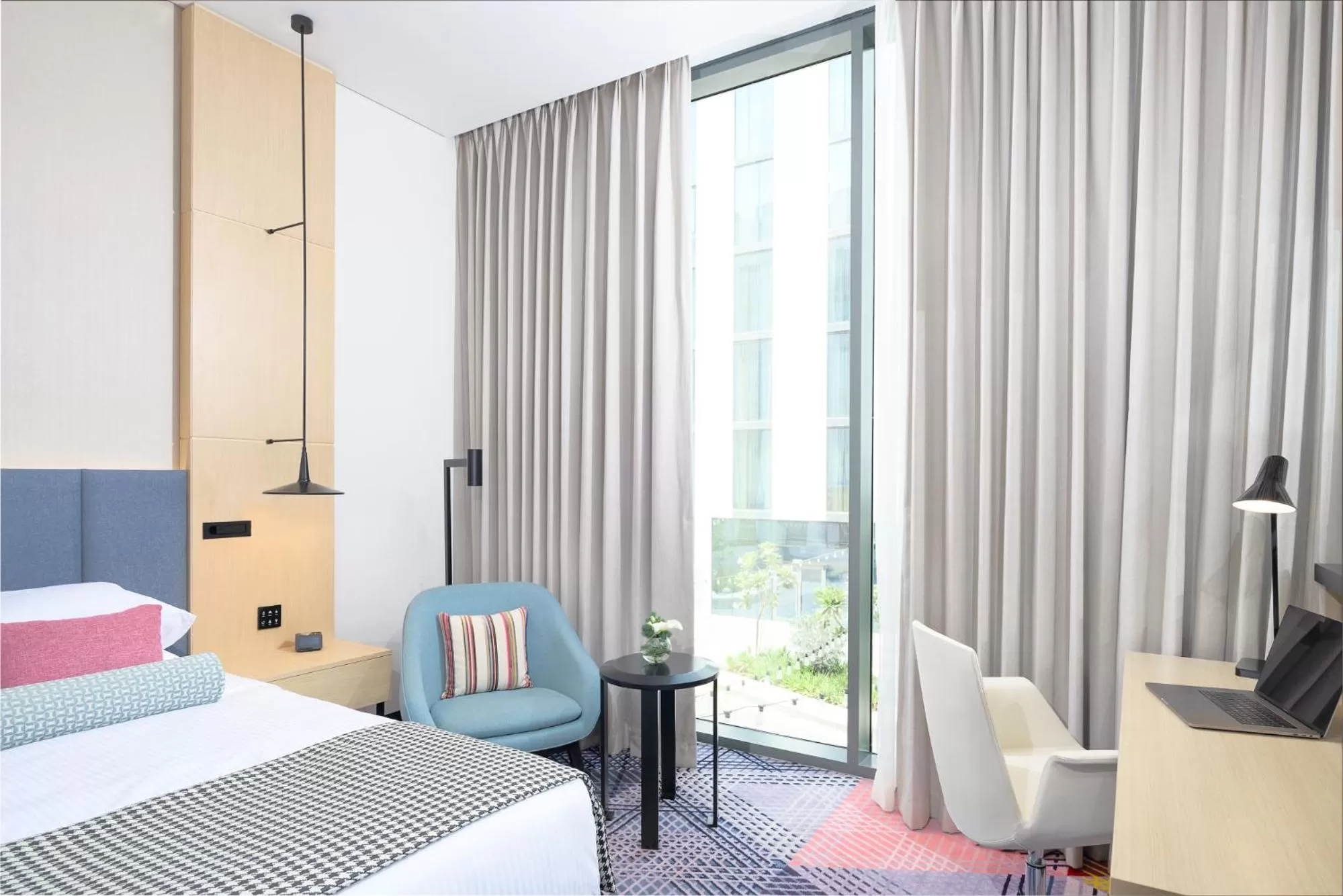 Bedroom, Bed in Millennium Al Barsha