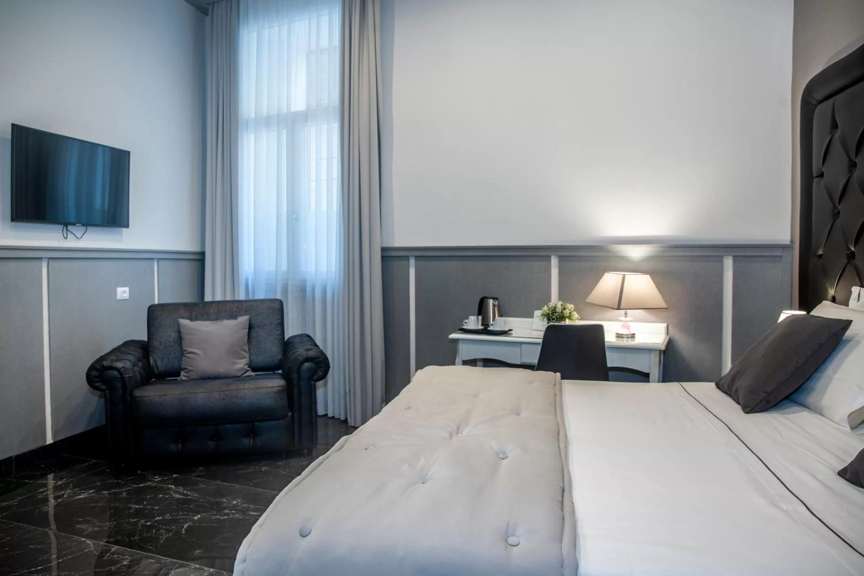 Bed in Villa Elisio Hotel & Spa