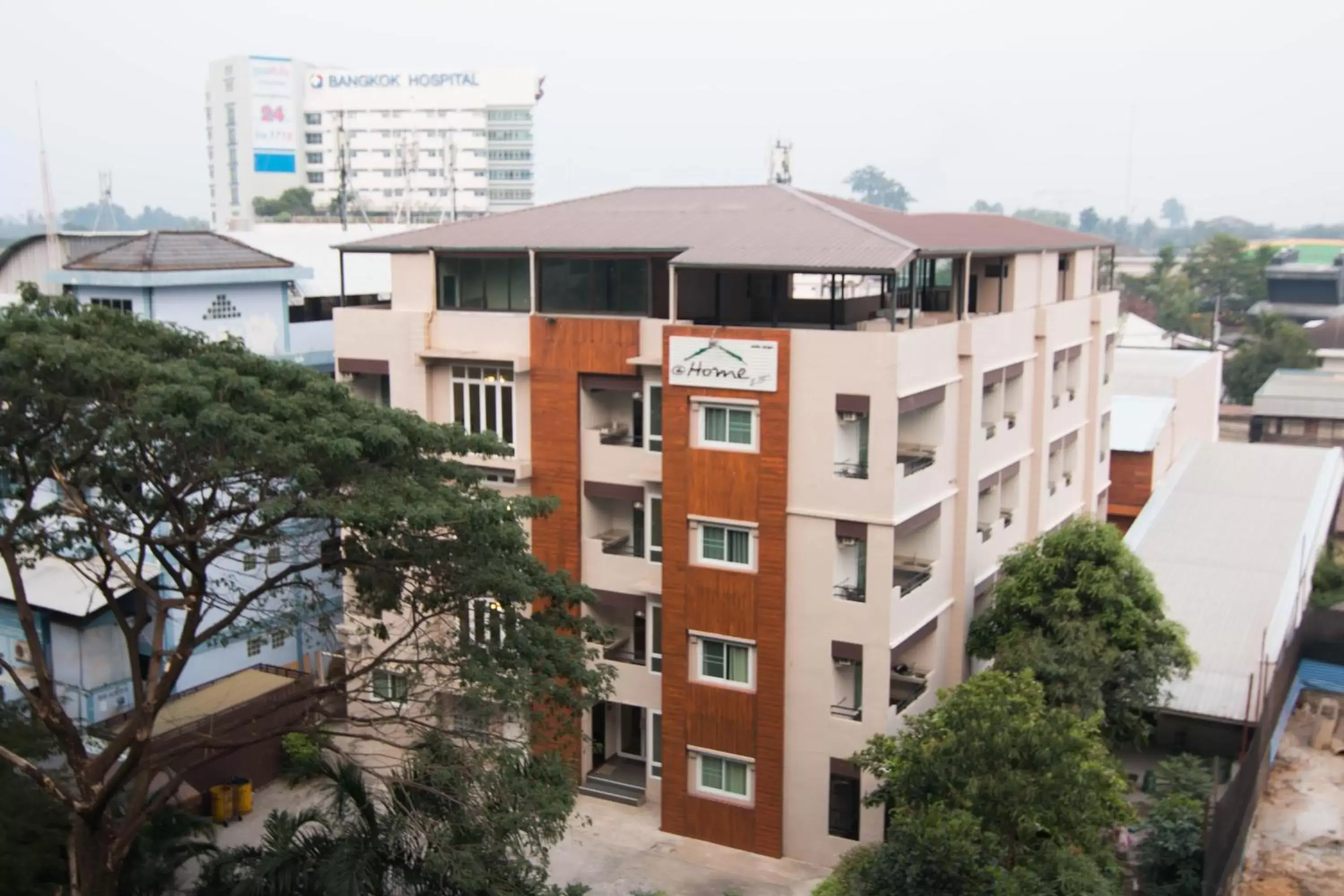 Bird's eye view, Property Building in At Home at Udon