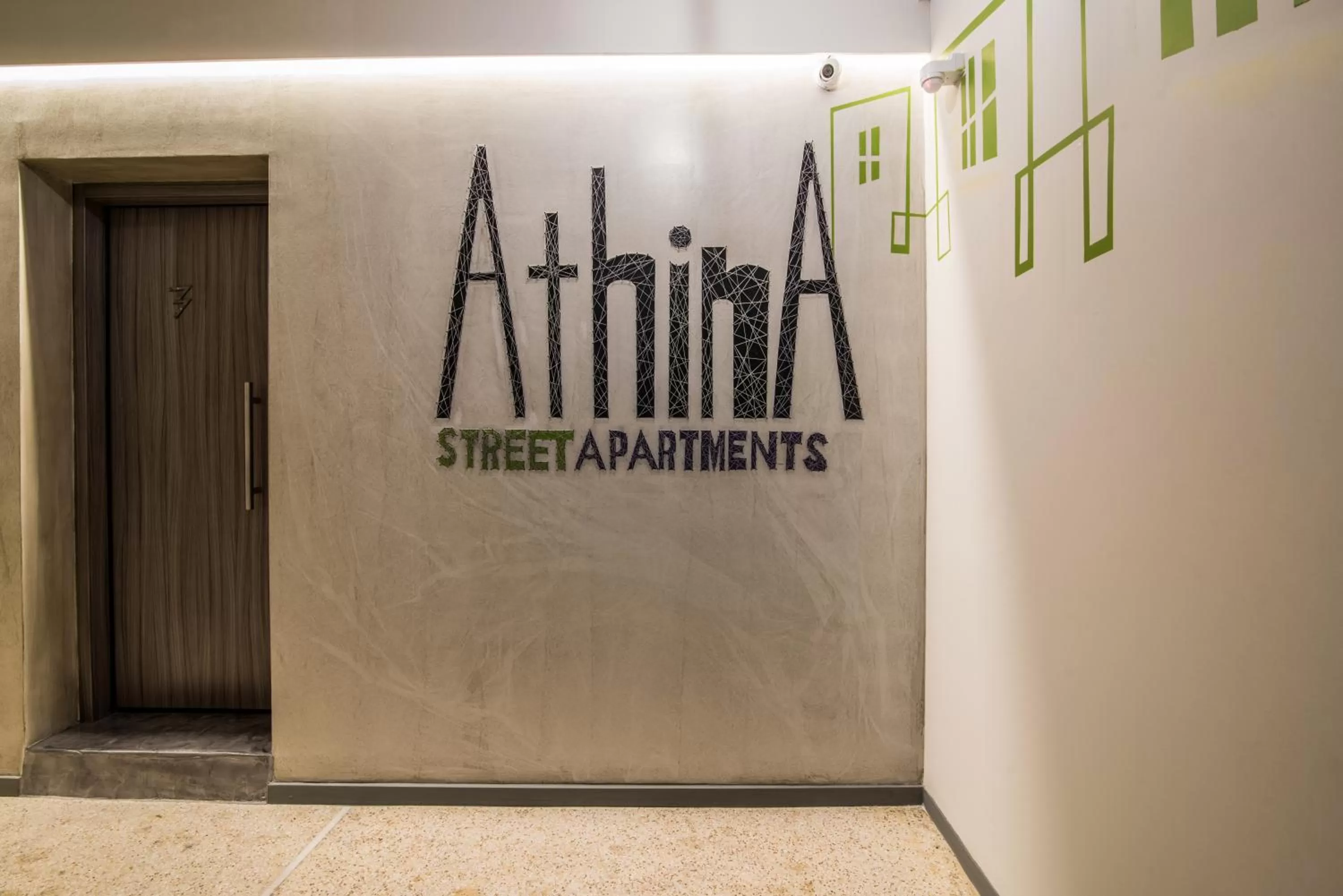 Lobby or reception in AthinA STREETAPARTMENTS