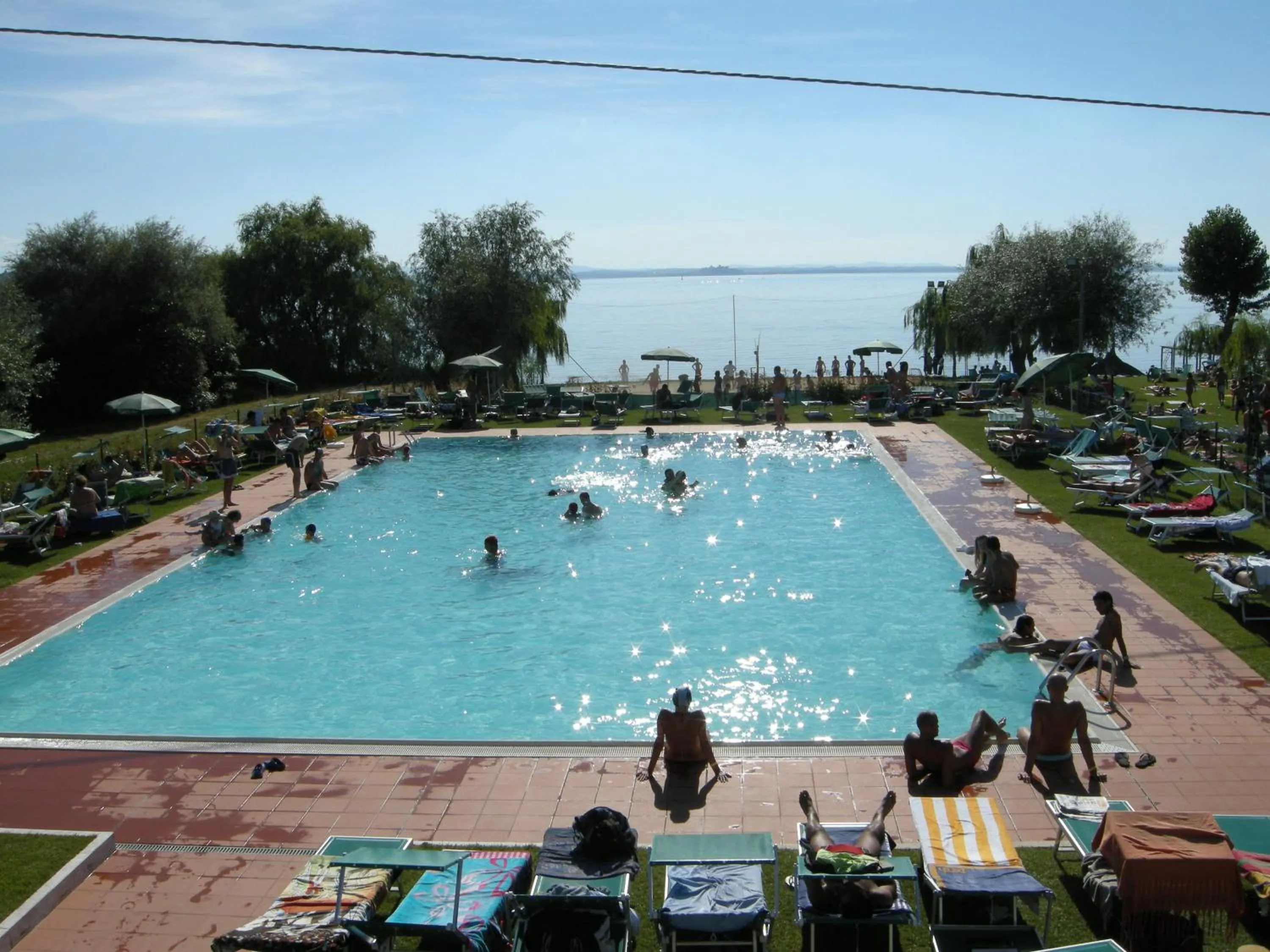 Swimming pool in Hotel Le Tre Isole