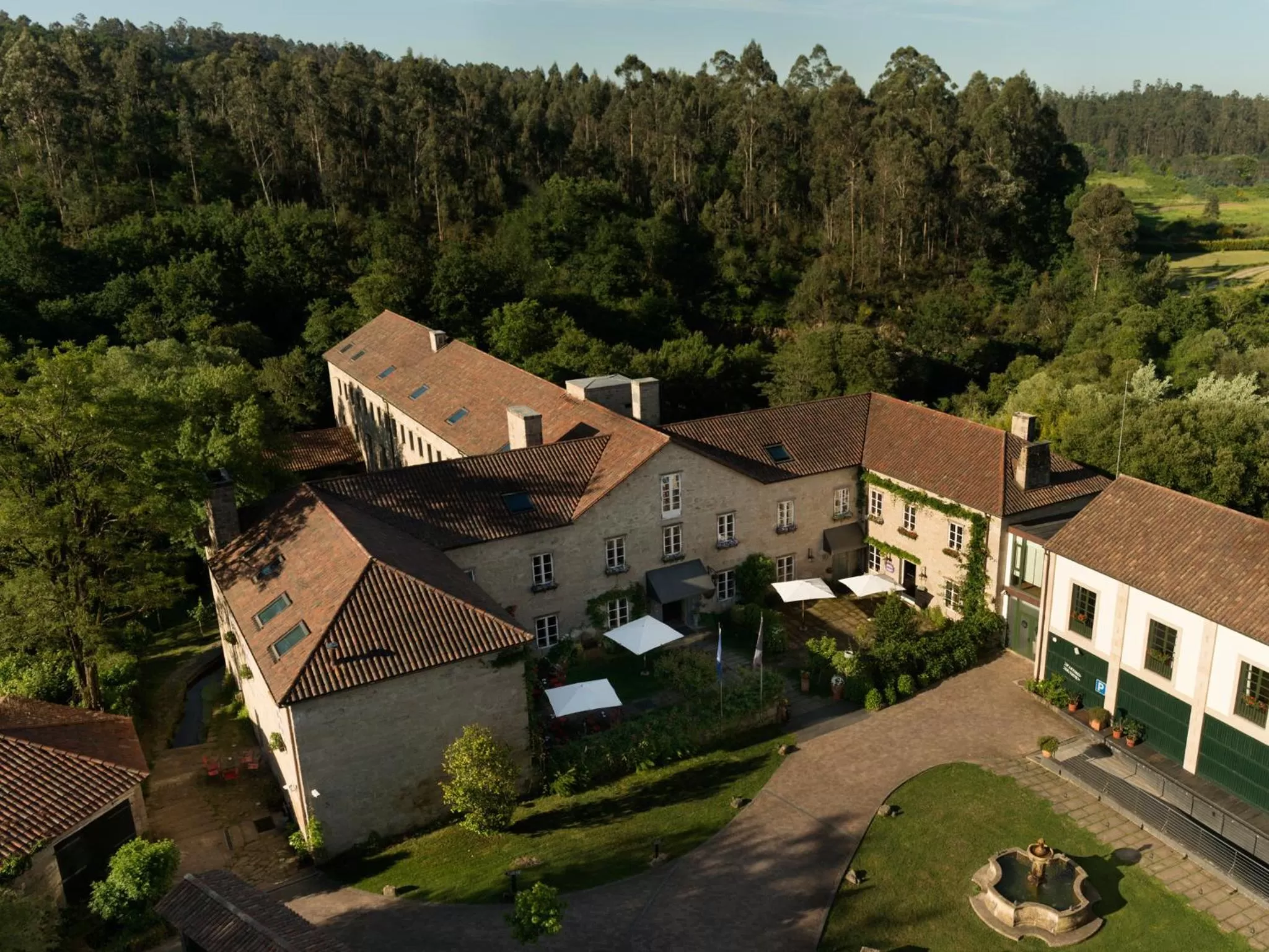 Bird's eye view in A Quinta Da Auga Hotel Spa Relais & Chateaux