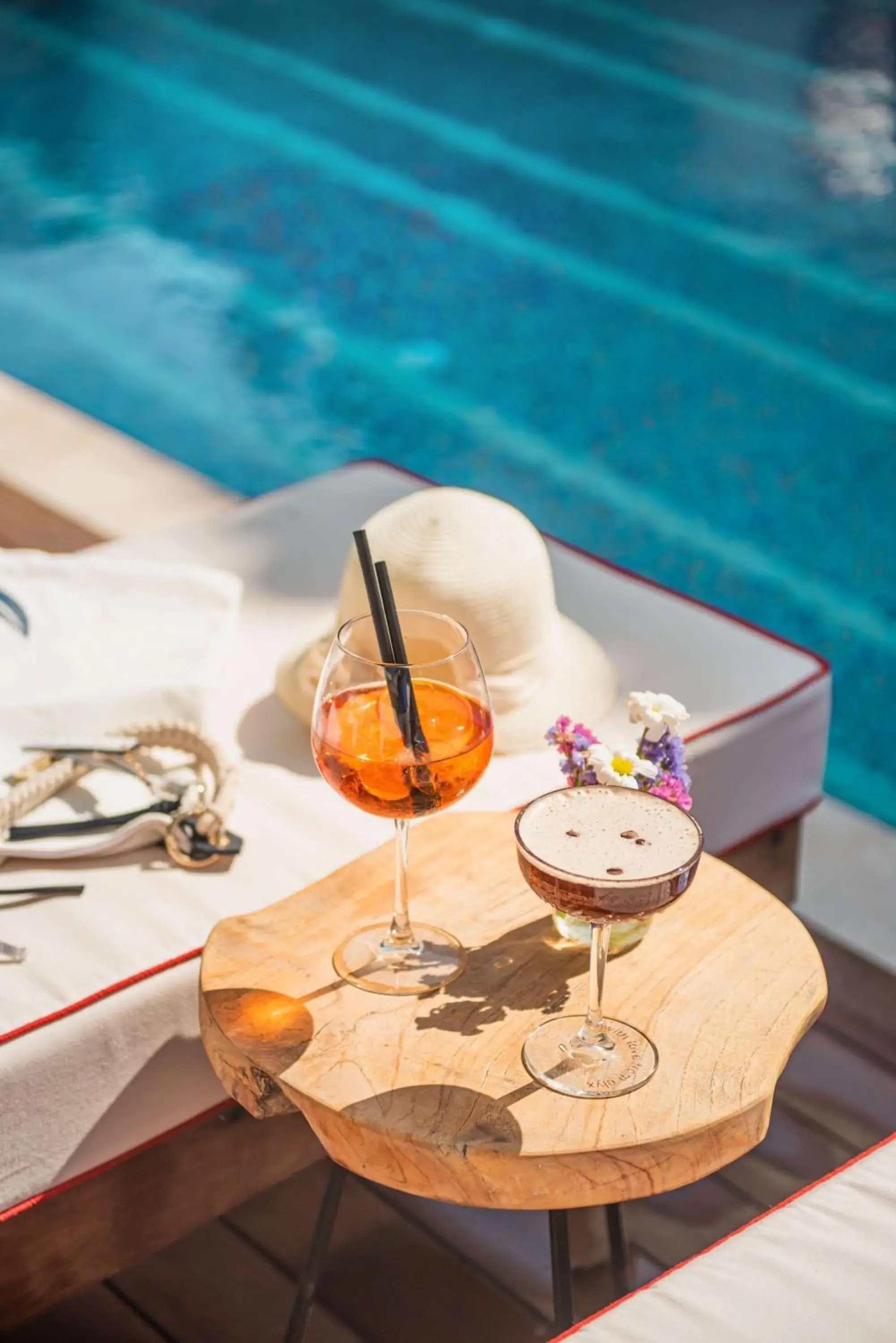 Pool view in Viento Alacati Hotel