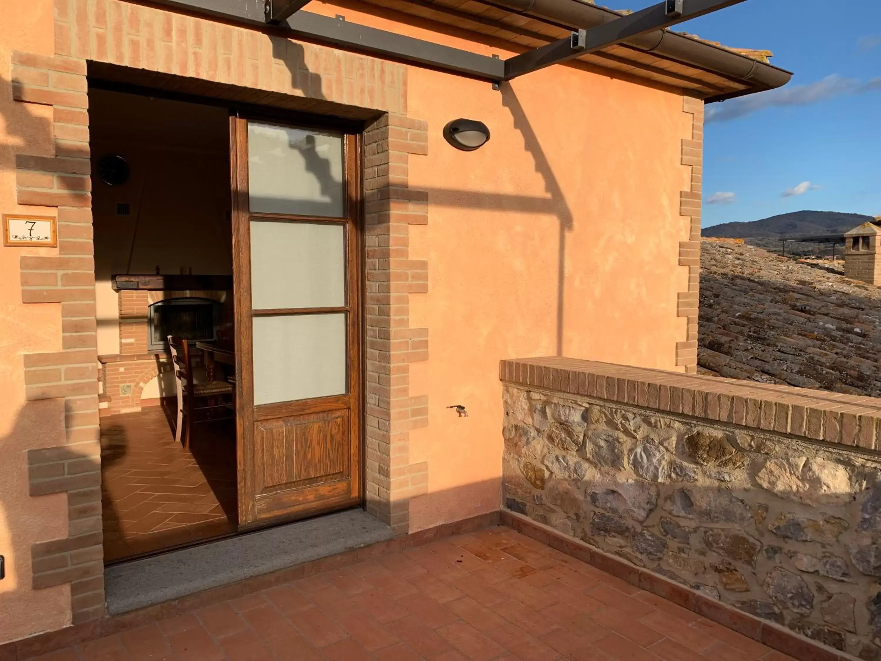 Balcony/Terrace in Villa Preselle Country Resort