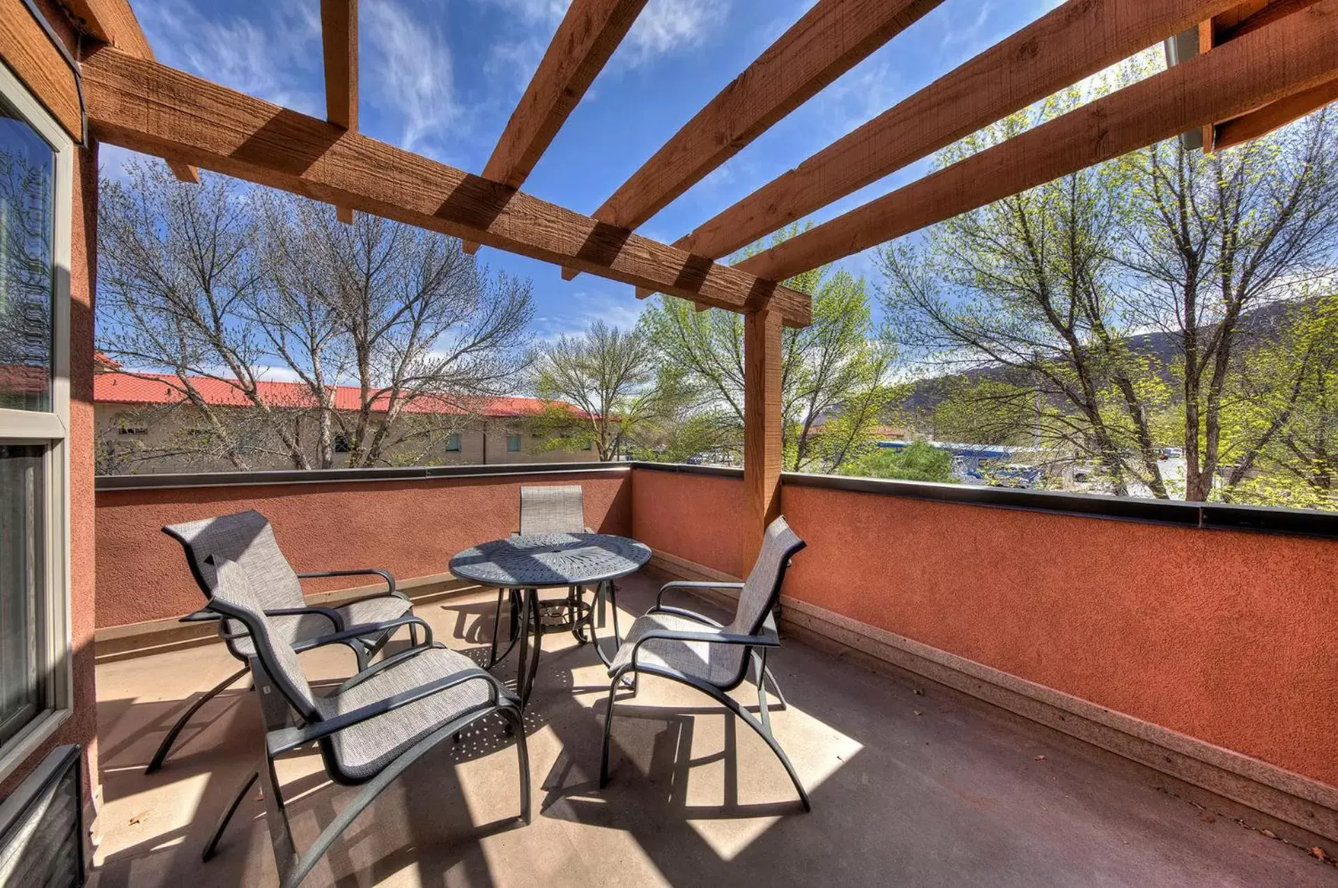 Balcony/Terrace in The Gonzo Inn