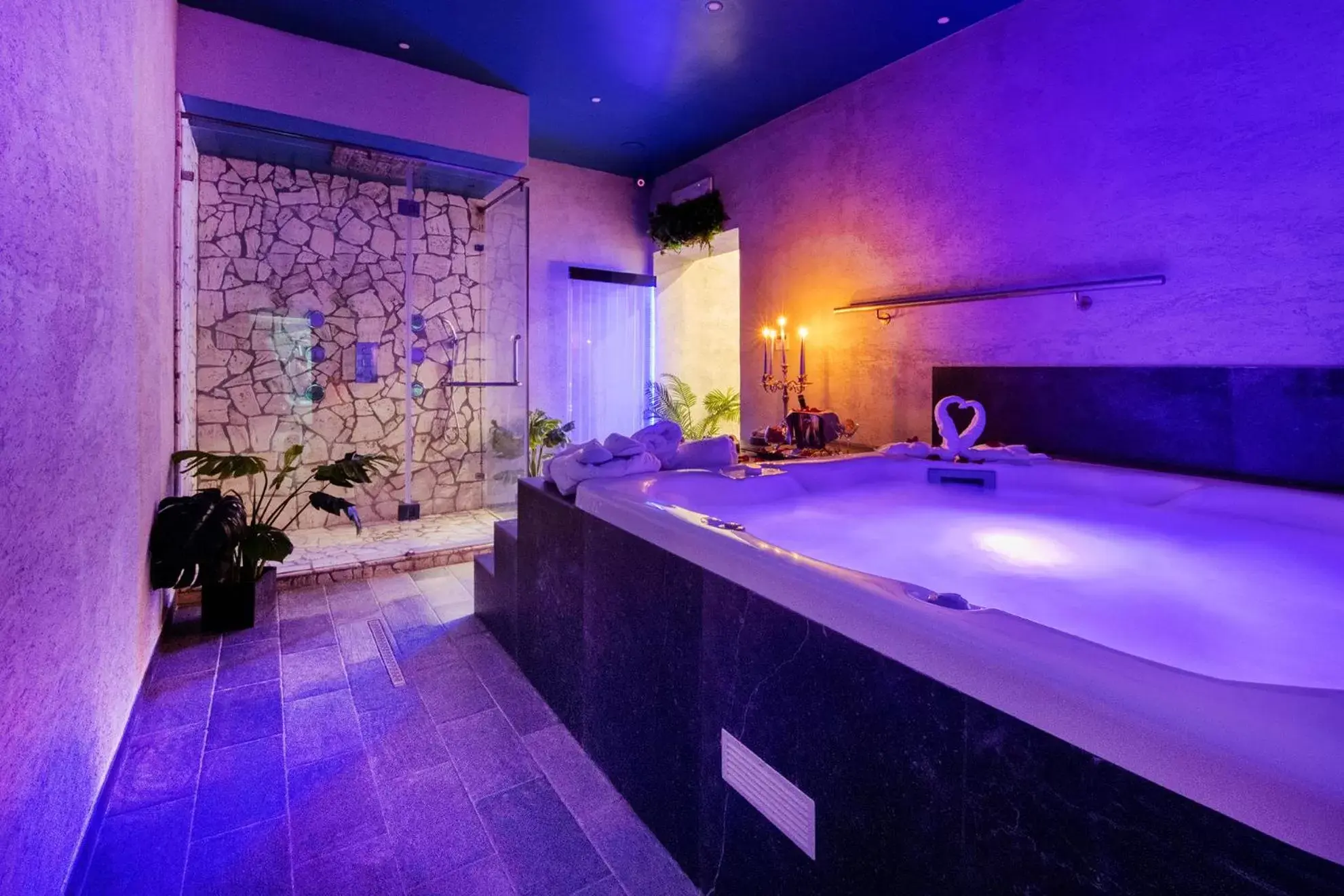 Hot Tub, Bathroom in Hotel 87 eighty-seven - Maison d'Art Collection