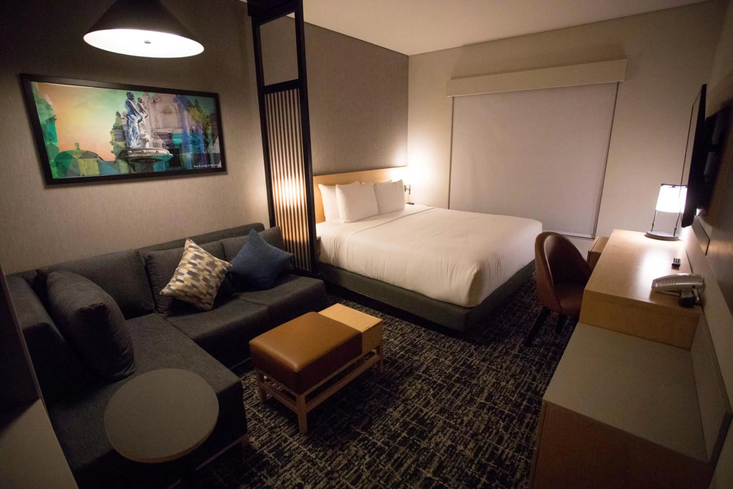 Coffee/tea facilities, Bed in Hyatt Place Saltillo